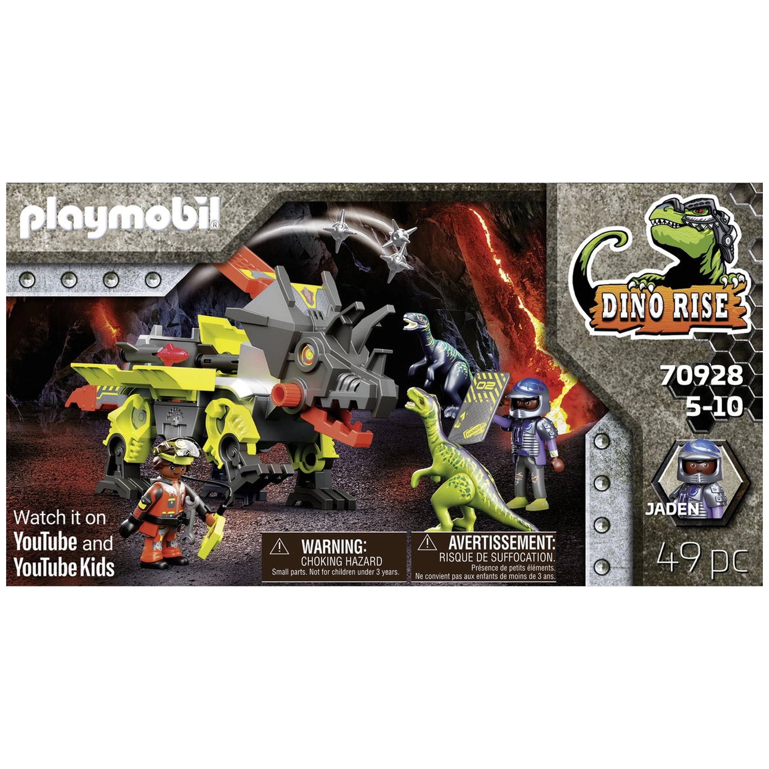 Playmobil Dino Rise Robo-Dino Fighting Machine - 70928