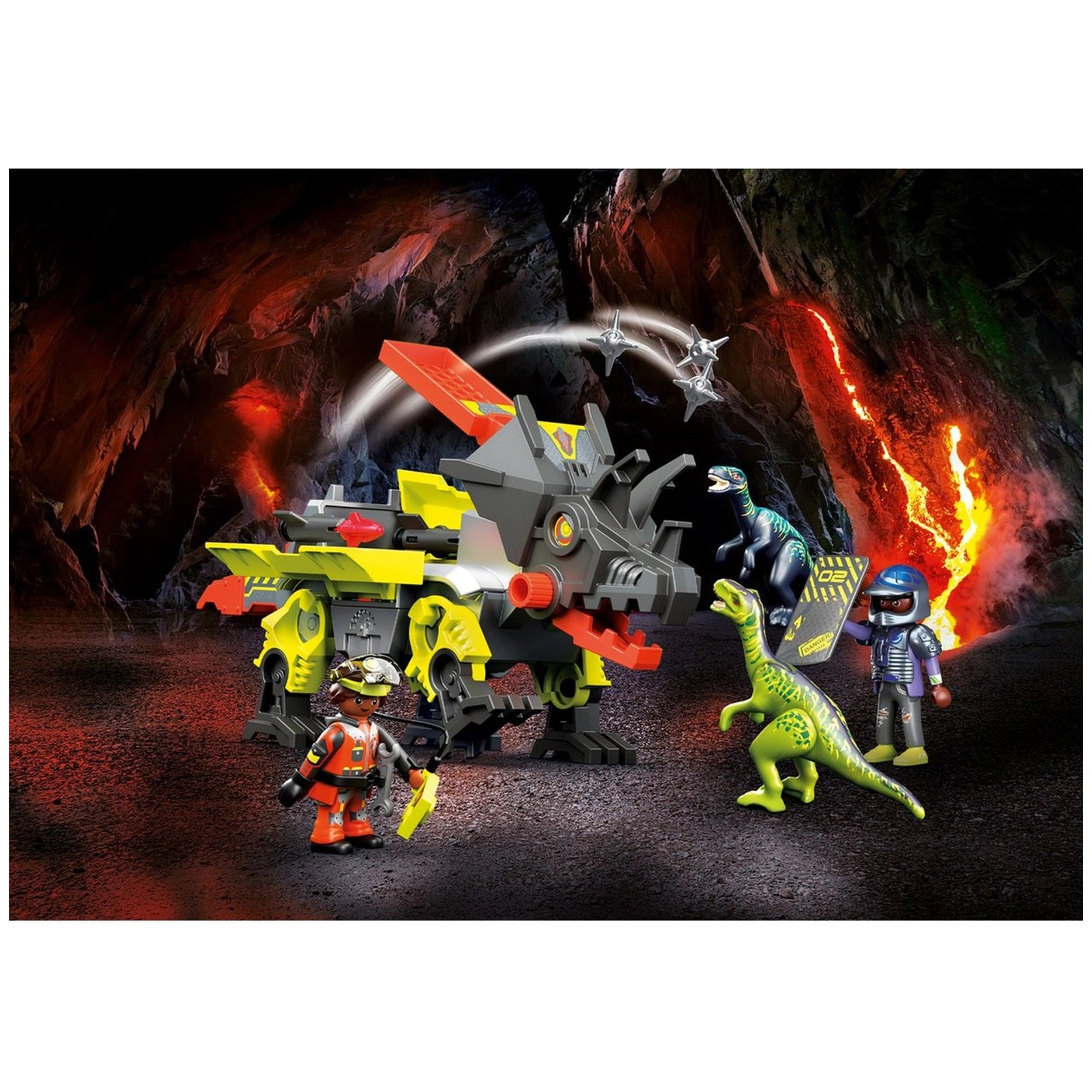 Playmobil Dino Rise Robo-Dino Fighting Machine - 70928