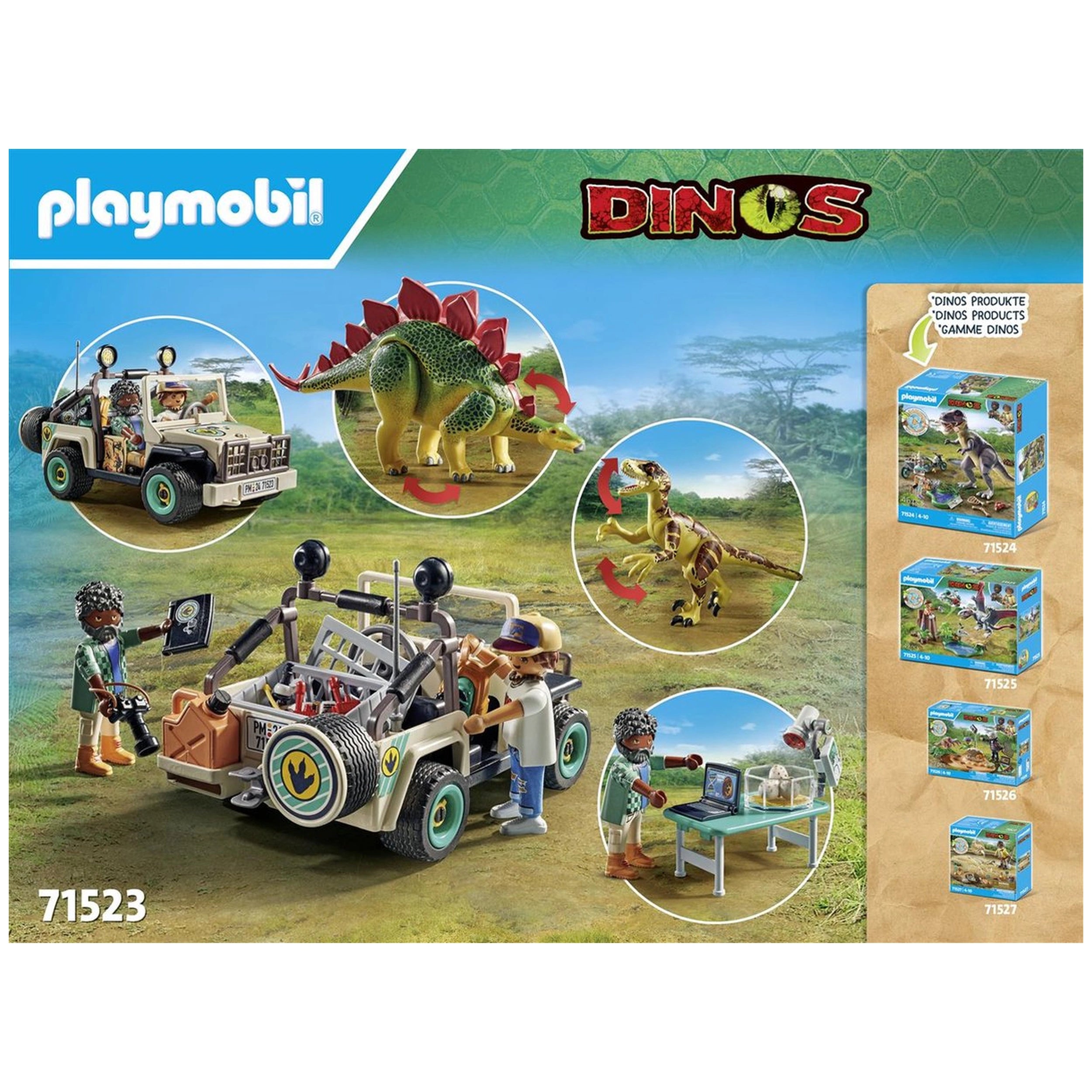 Playmobil Dinos Research Station With Dinosaurs - 71523