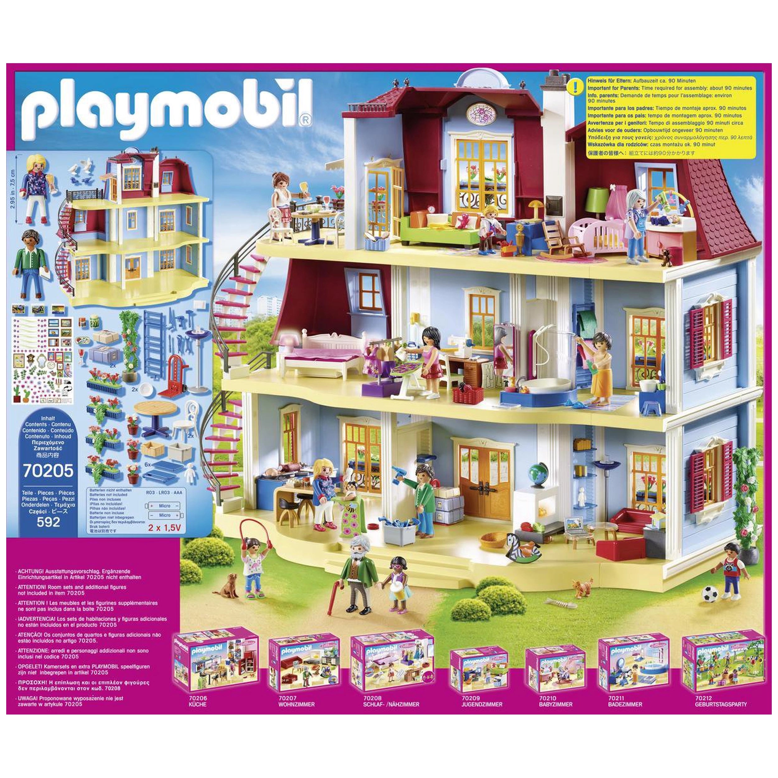 Playmobil Dollhouse Large Mansion - 70205