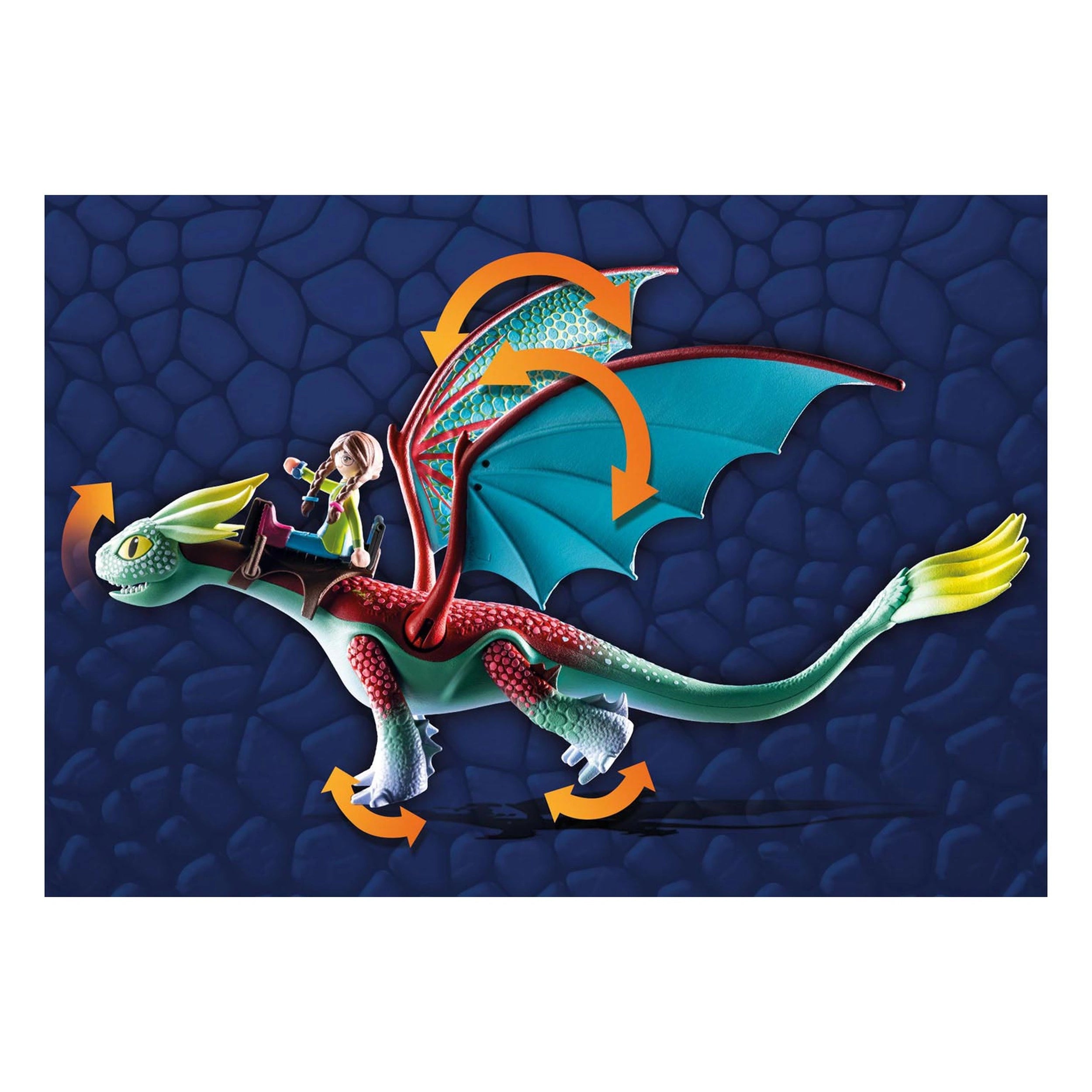 Playmobil Dragons: The Nine Realms Feathers & Alex - 71083