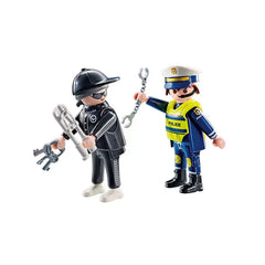 Playmobil - DuoPack-Policeman-and-Burglar - Toy-Playsets