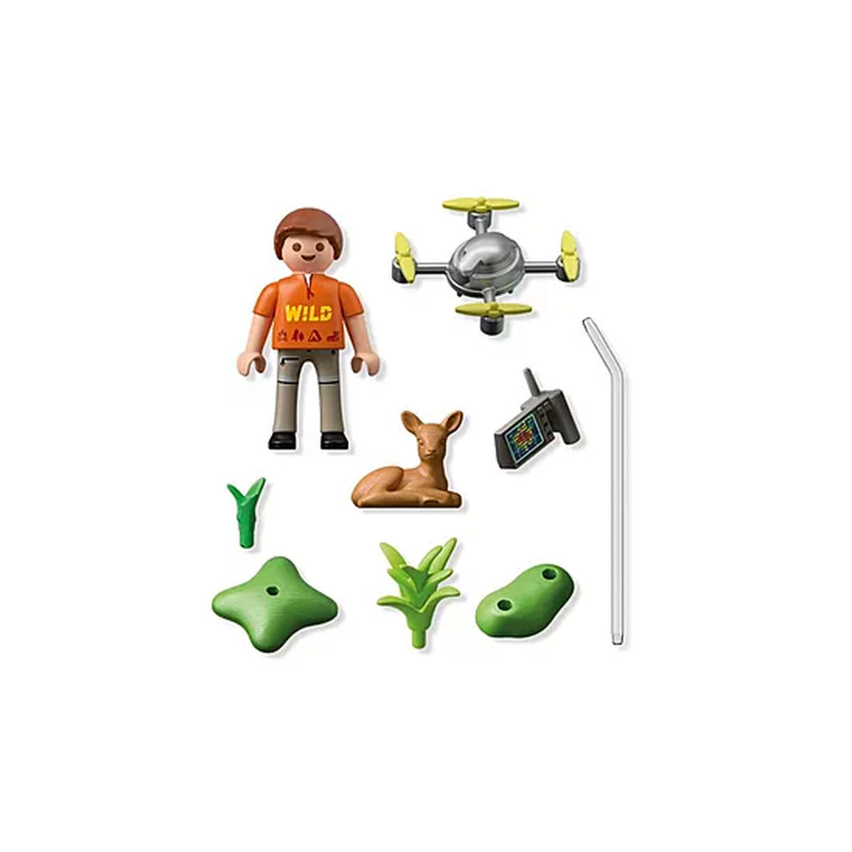 Playmobil - Fawn Rescue with Drone - Toy Playsets