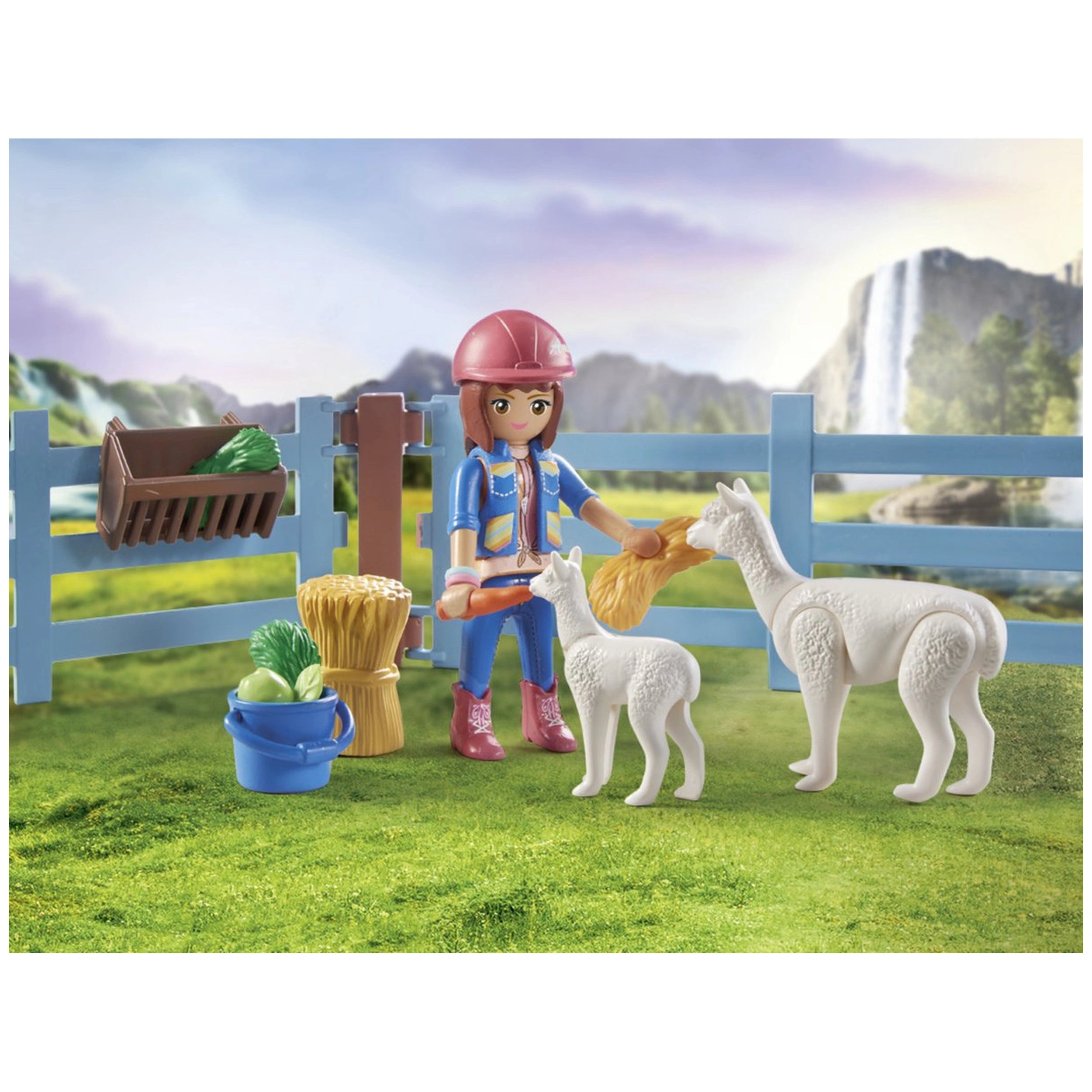 Playmobil Caballos de Cascada Amelia y Whisper Set de Juego - 71353