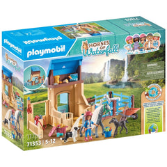 Playmobil Caballos de Cascada Amelia y Whisper Set de Juego - 71353