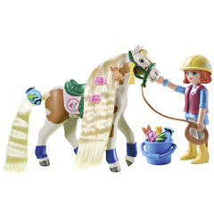 Playmobil Caballos de la Cascada Ellie con Caballo - 71639
