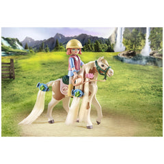Playmobil Caballos de la Cascada Ellie con Caballo - 71639
