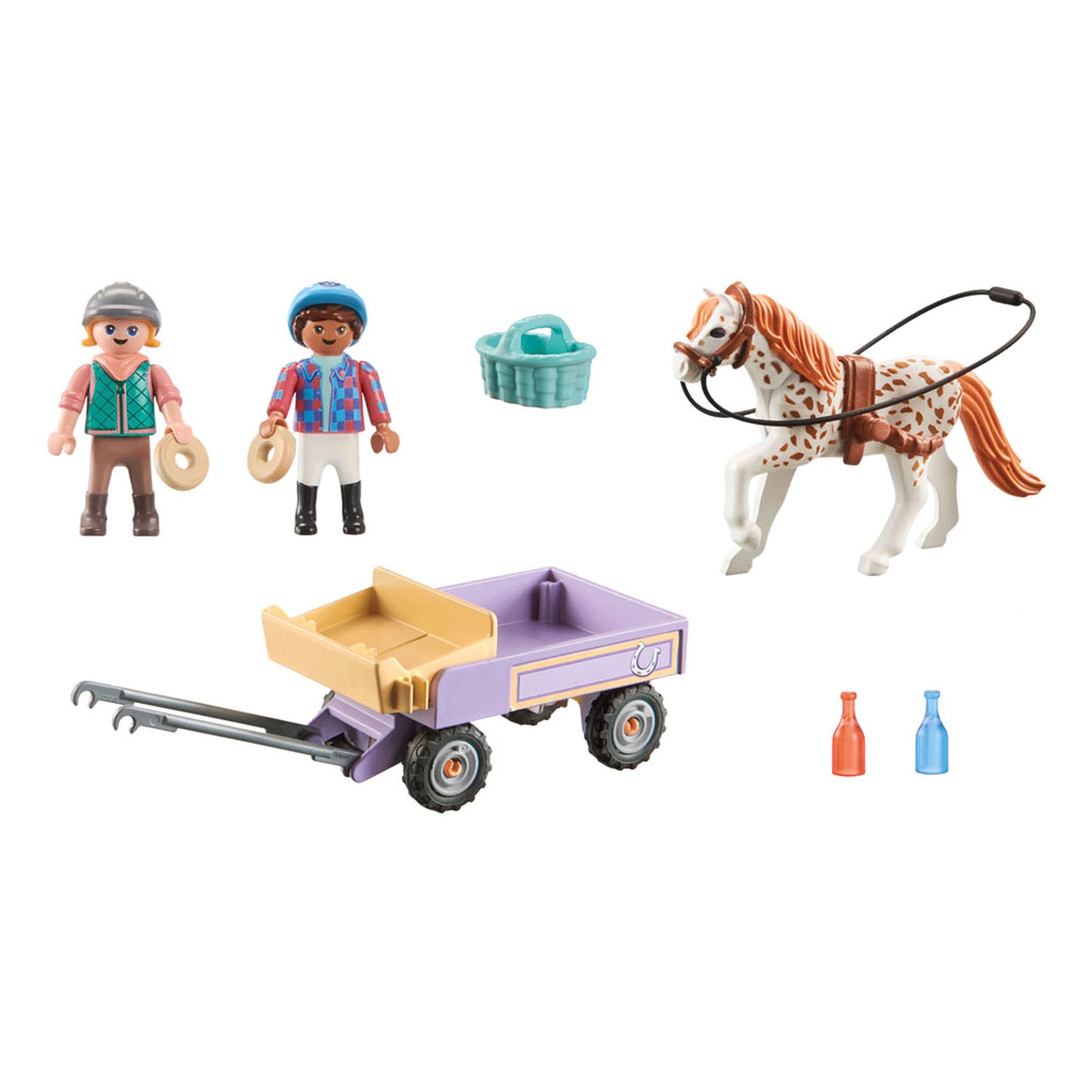 Playmobil Horses Of Waterfall Pony Carriage - 71496