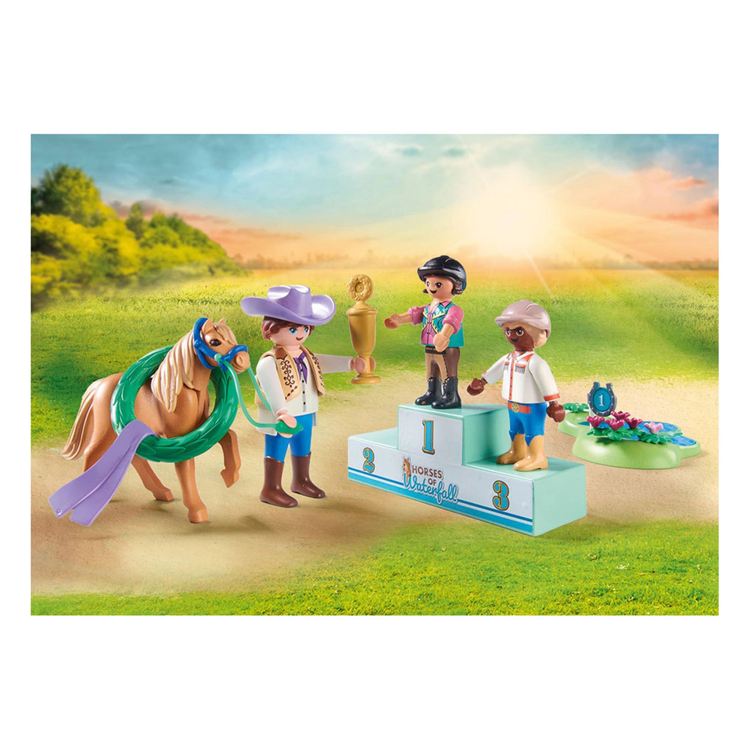 Playmobil Horses Of Waterfall Pony Tournament - 71495