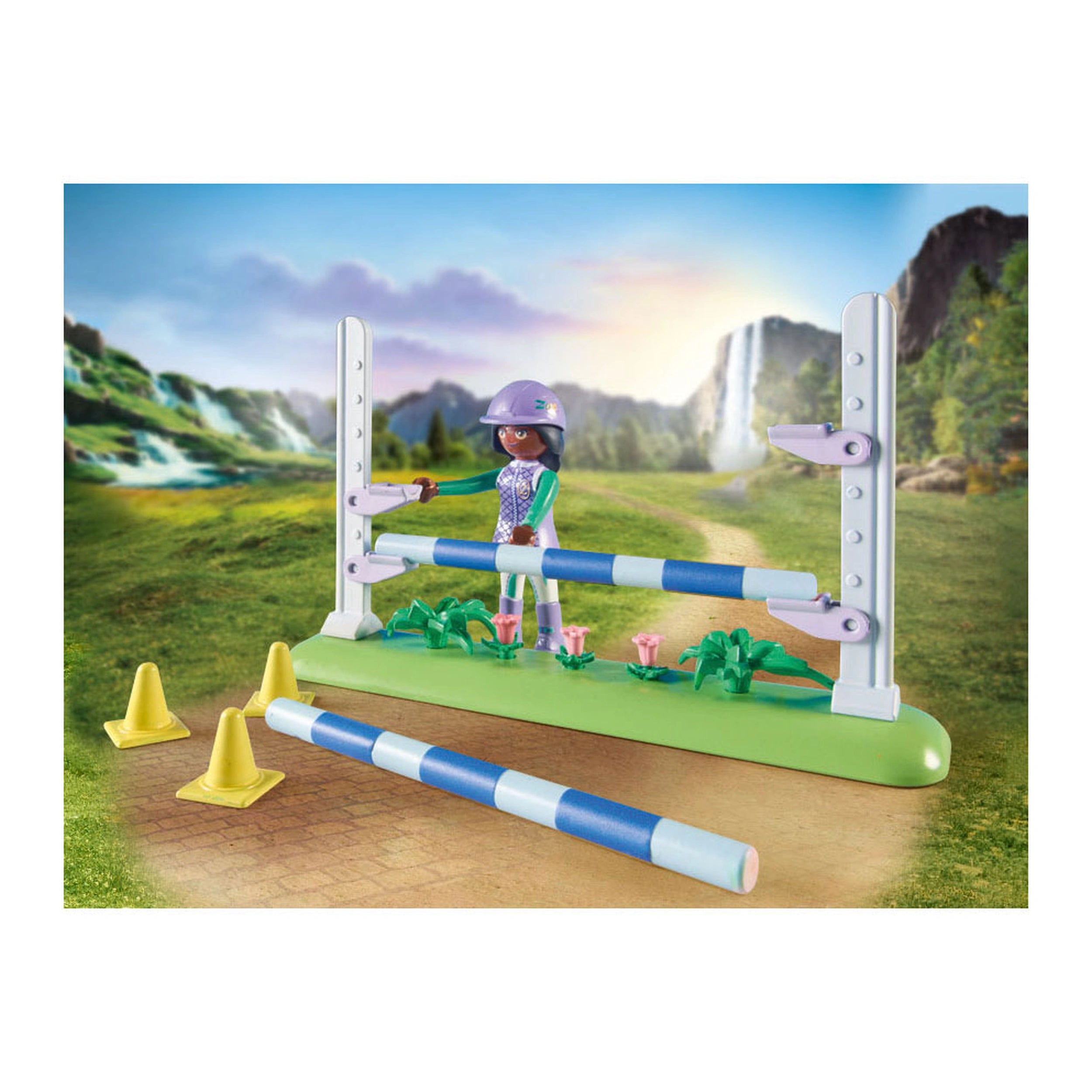 Playmobil Caballos de Cascada Zoe y Blaze Set de Juego - 71355