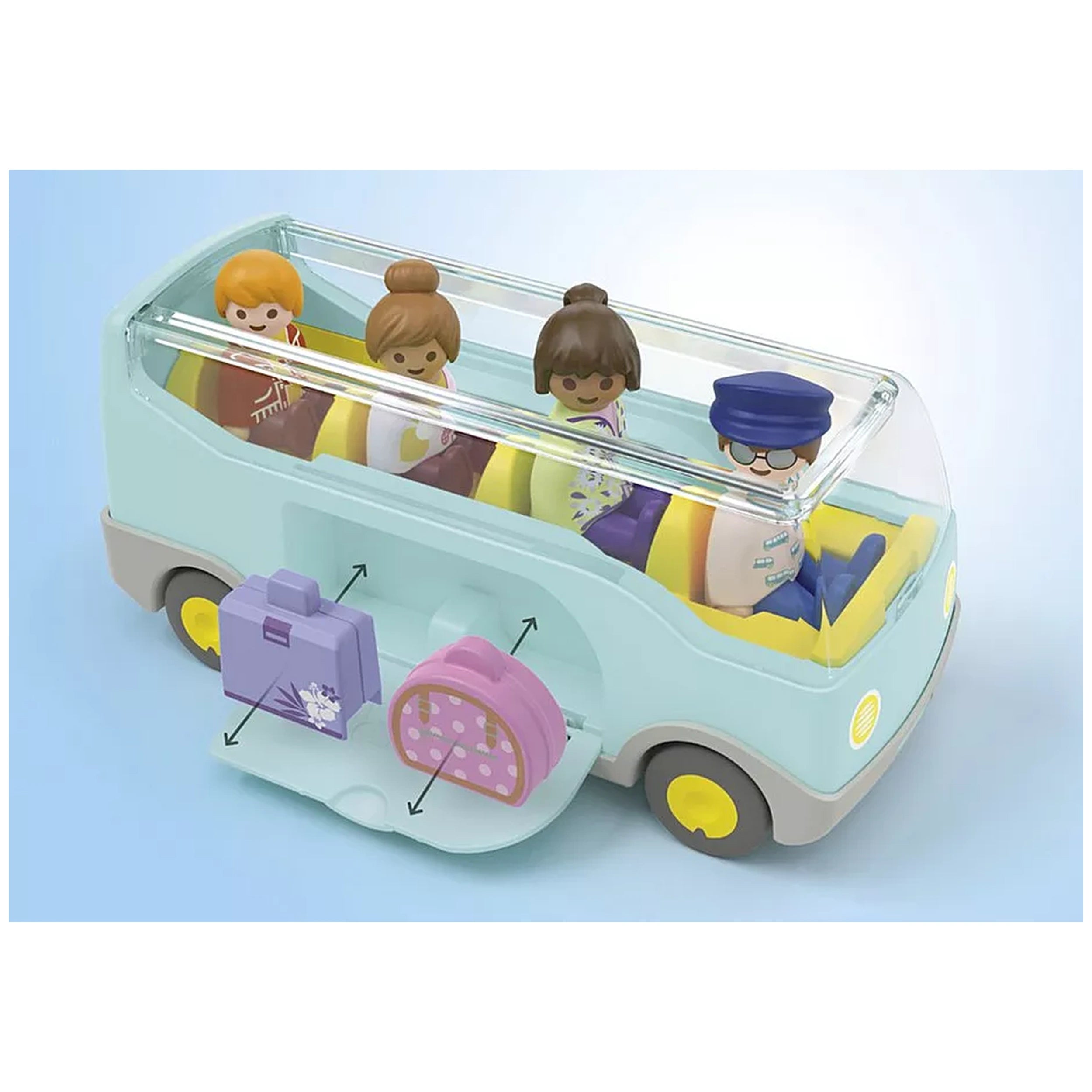 Playmobil - Junior Airport Shuttle Bus - Toy Playsets