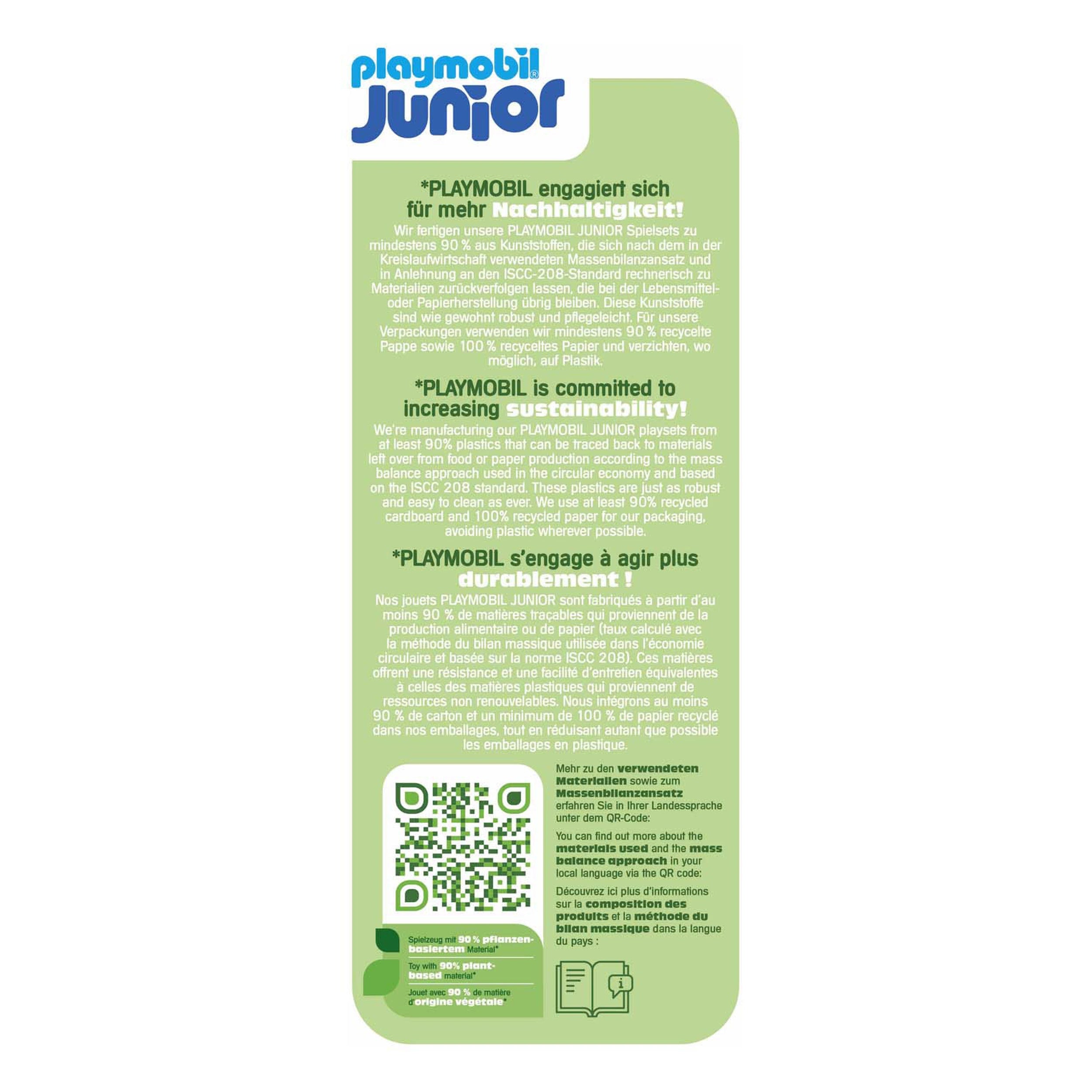 Playmobil Junior Camión Volquete - 71685