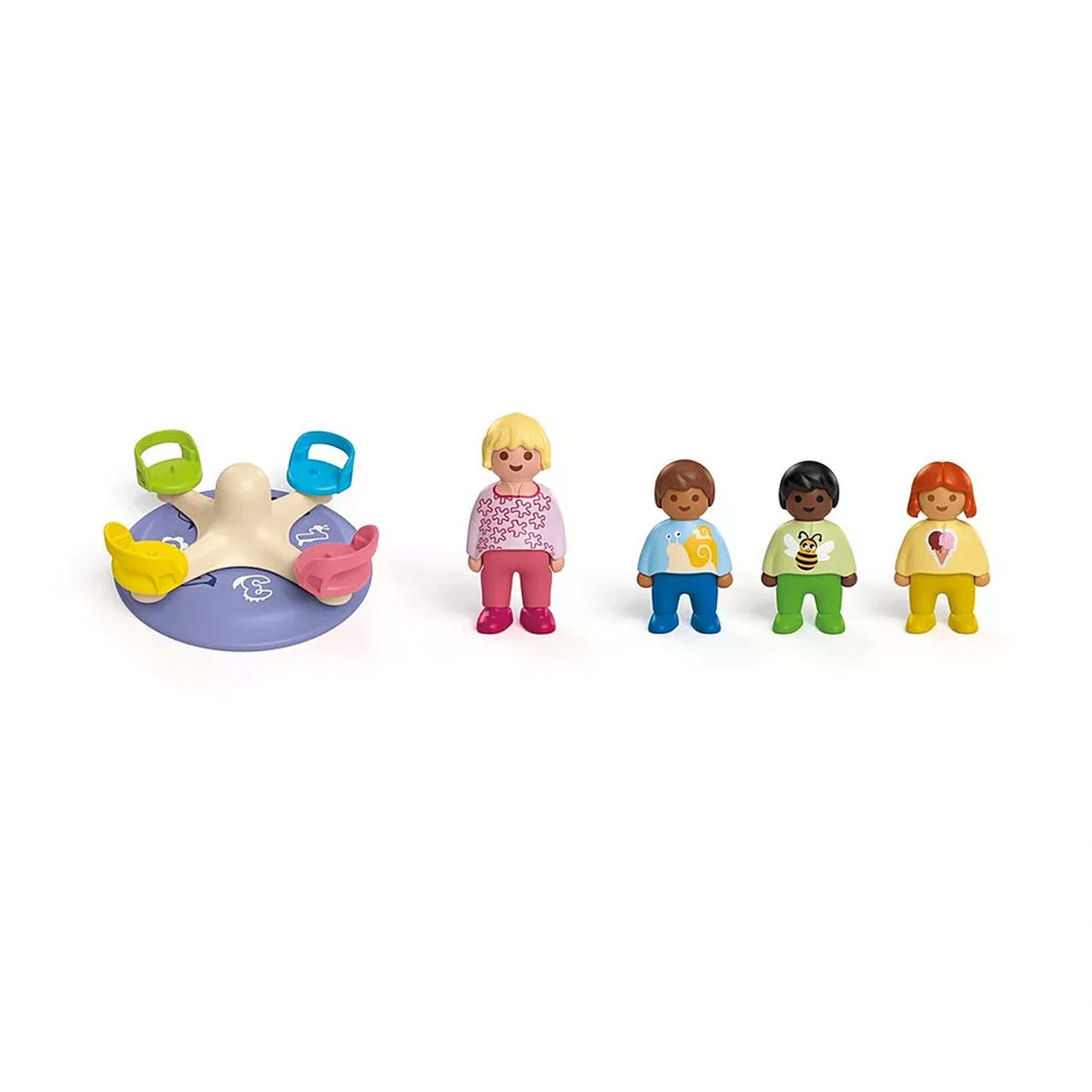 Playmobil - Junior-Number-Merry-Go-Round-Toy-Playsets