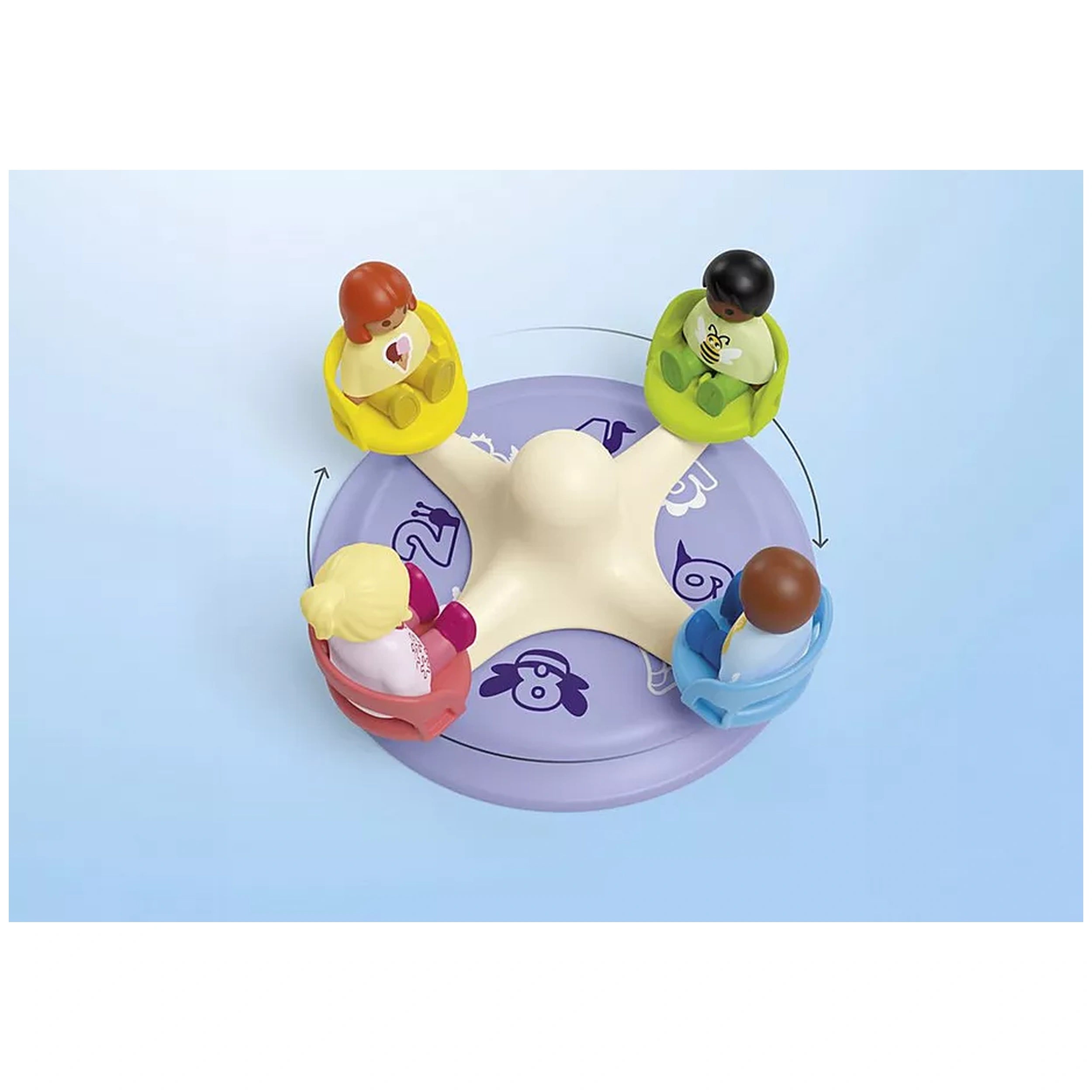 Playmobil - Junior-Number-Merry-Go-Round-Toy-Playsets