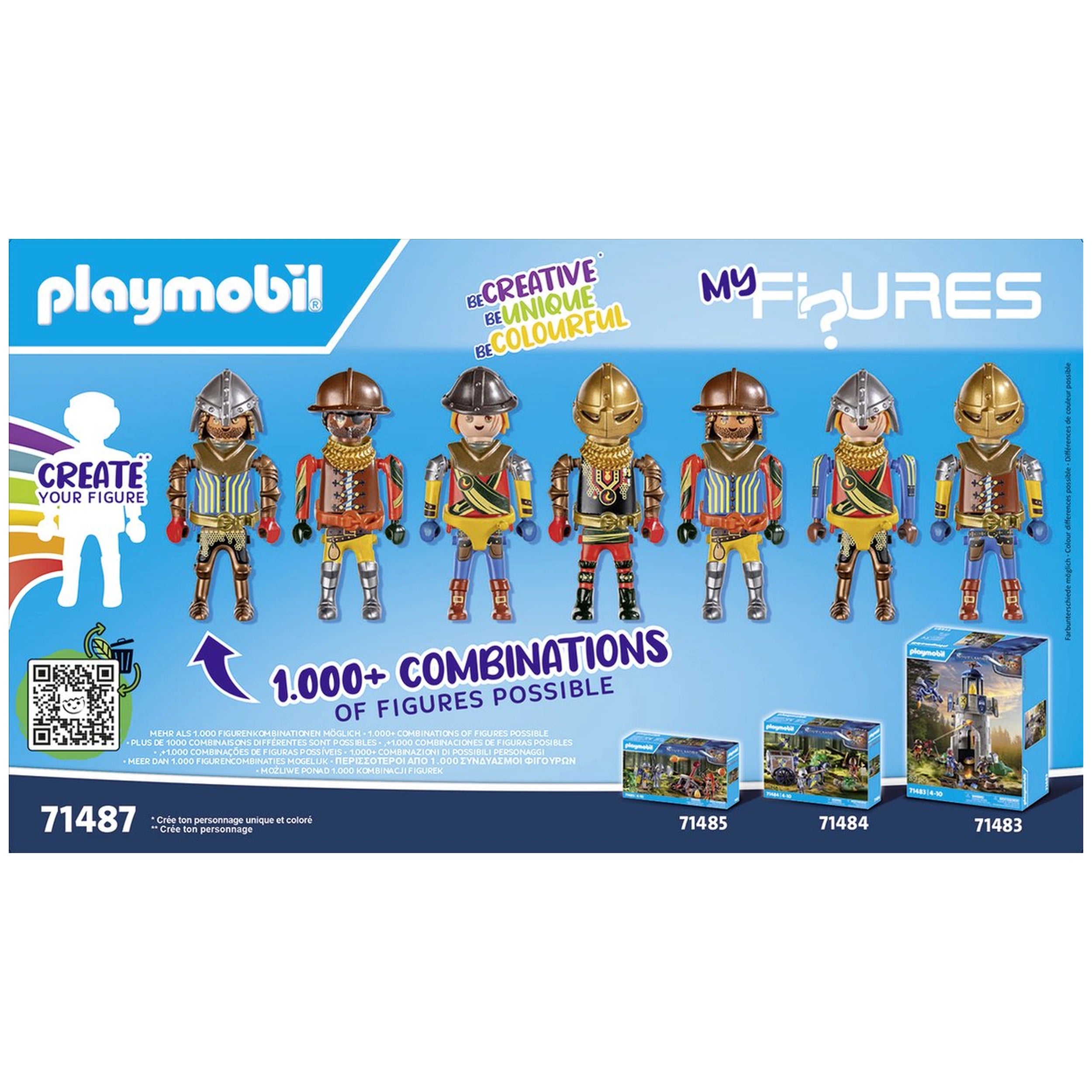 Playmobil My Figures: Knights Of Novelmore - 71487