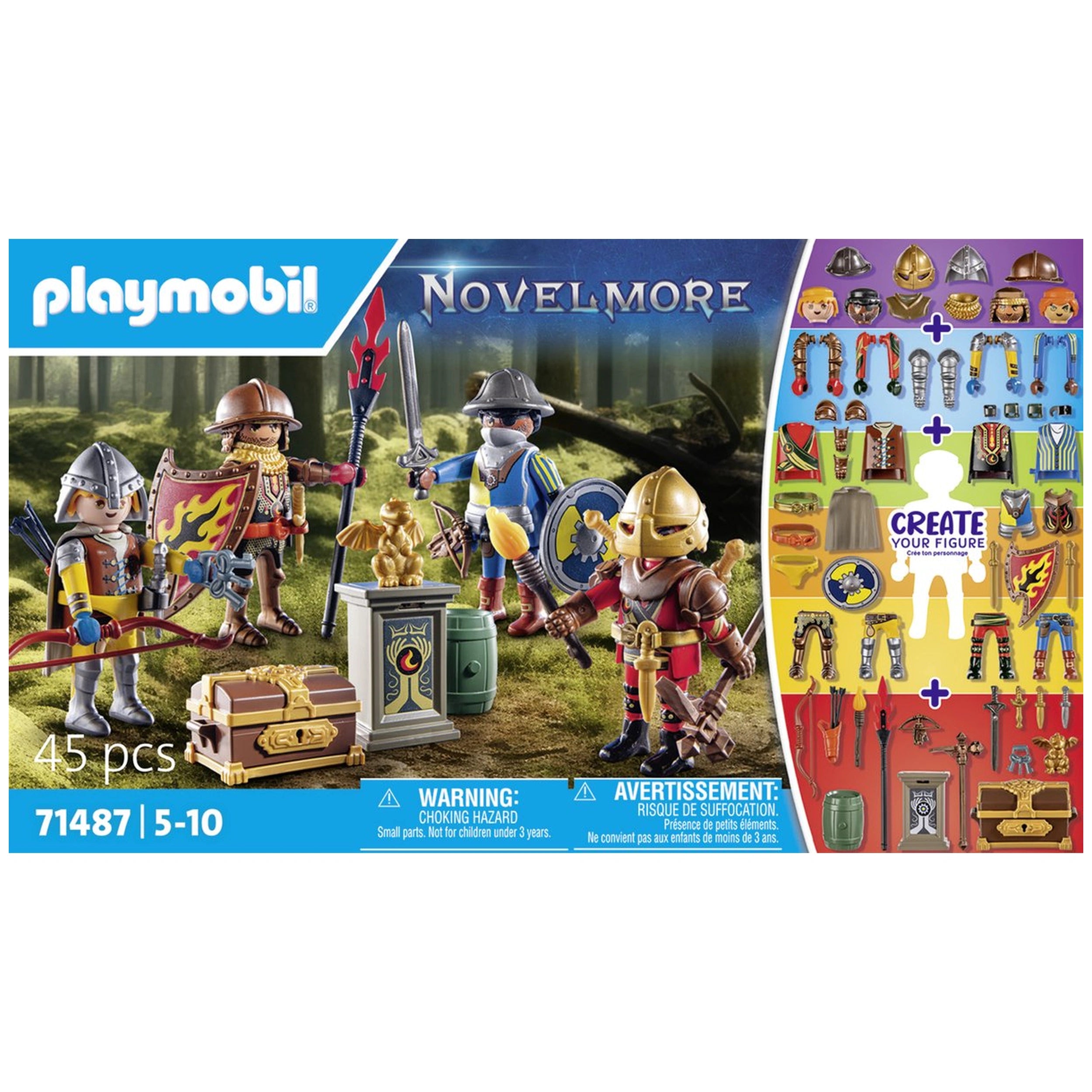 Playmobil My Figures: Knights Of Novelmore - 71487