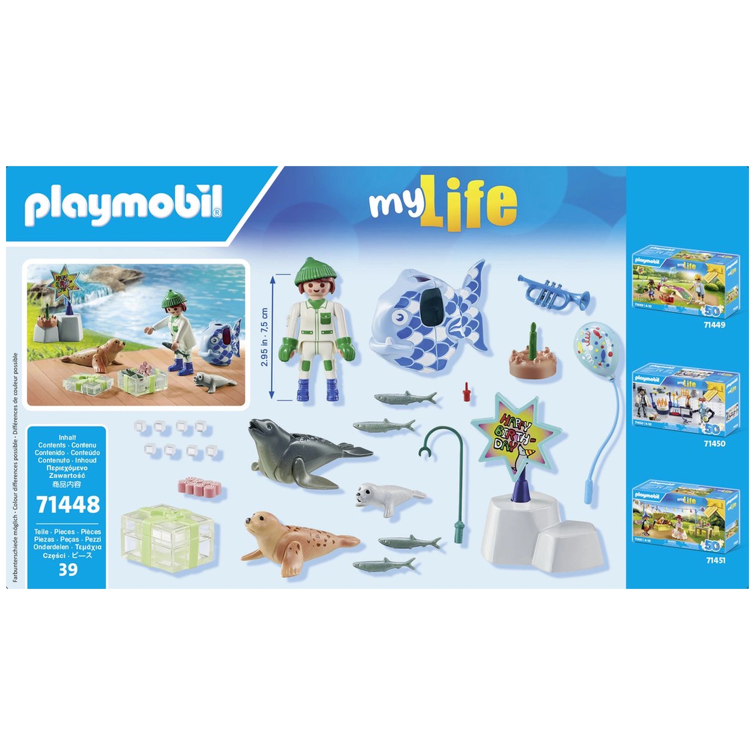 Playmobil My Life Feeding Animals - 71448