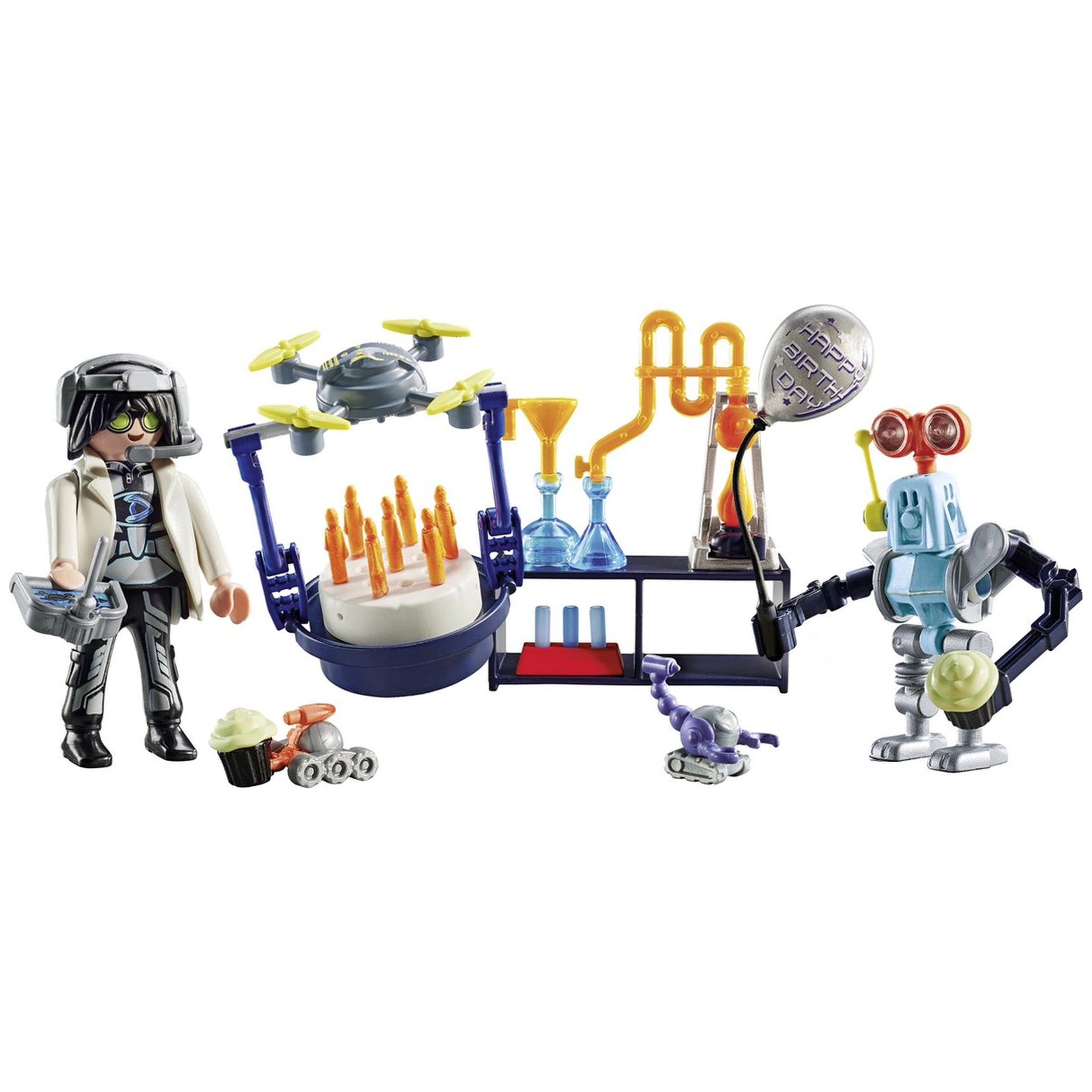 Playmobil Mi Vida Investigadores Con Robots - 71450