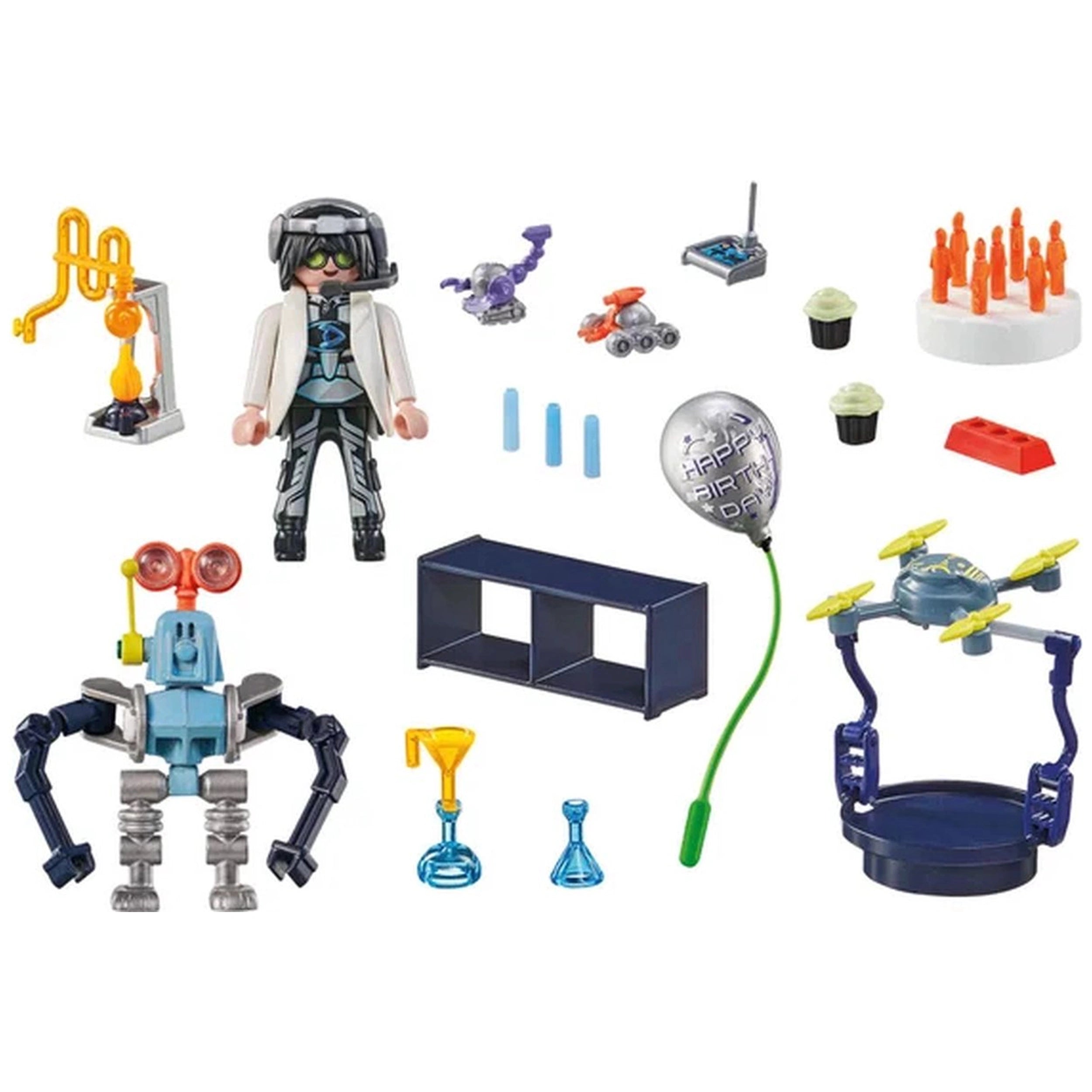 Playmobil Mi Vida Investigadores Con Robots - 71450