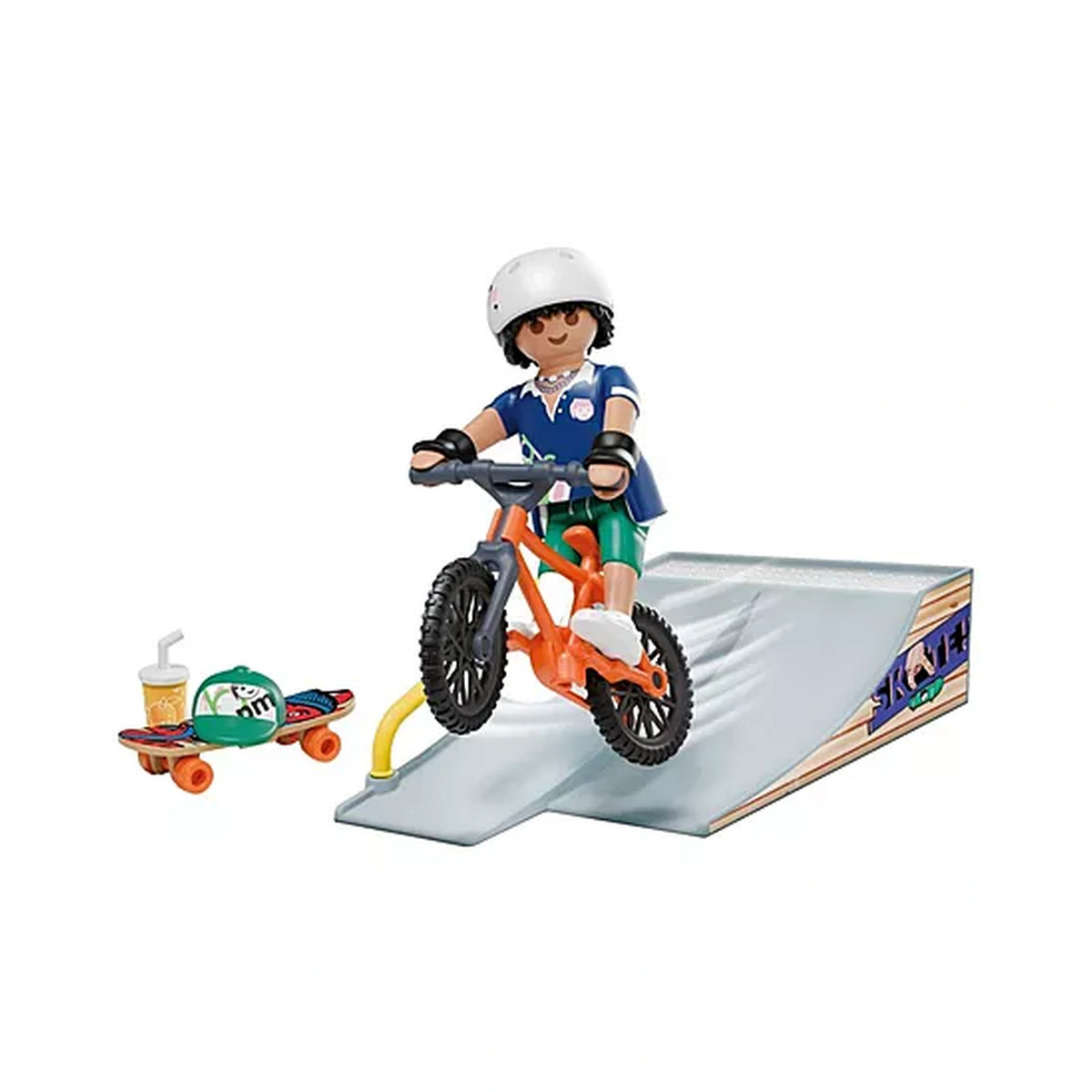 Playmobil - My Life Skateboarder Playset - Toy Playsets