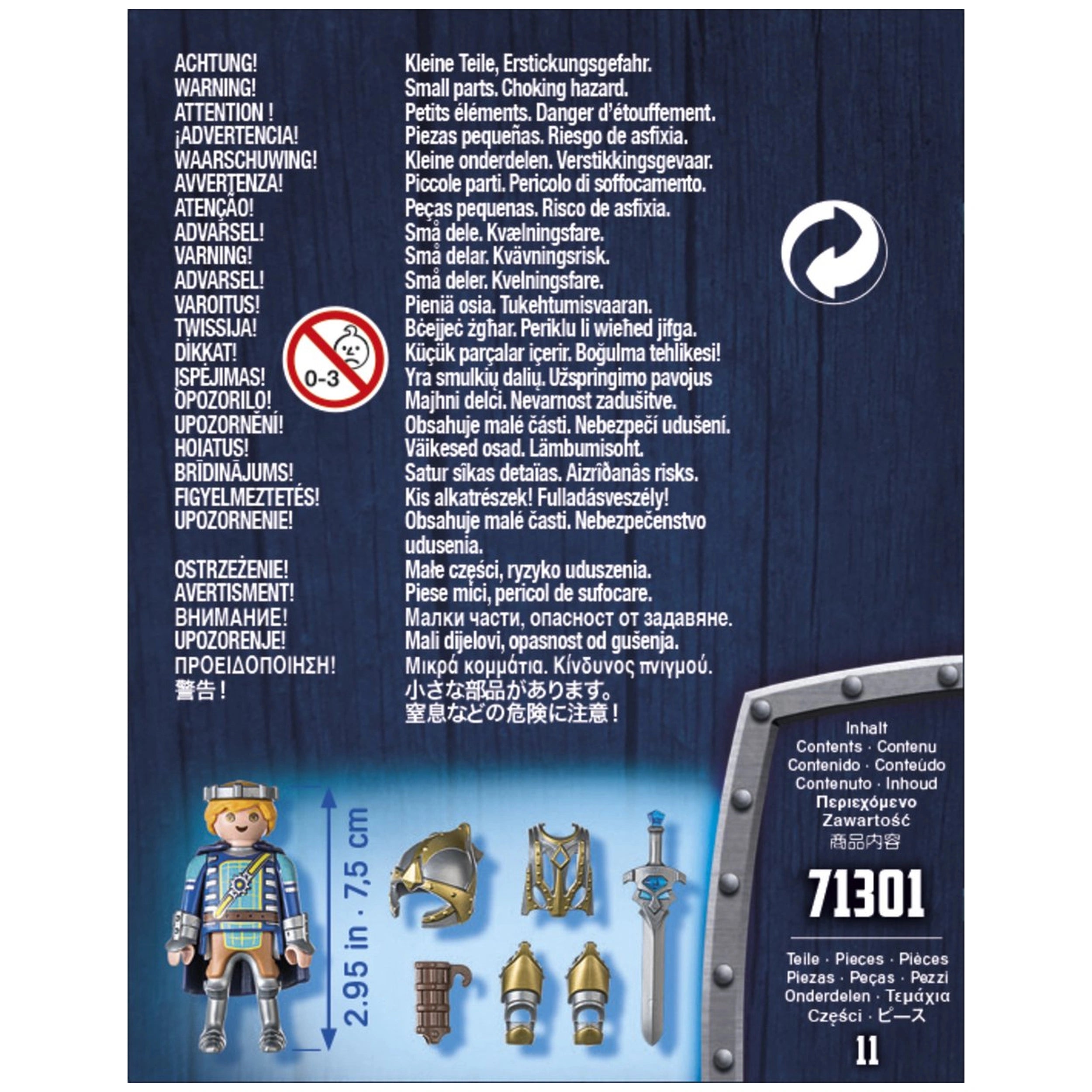 Playmobil Novelmore - Arwynn con Invincibus - 71301