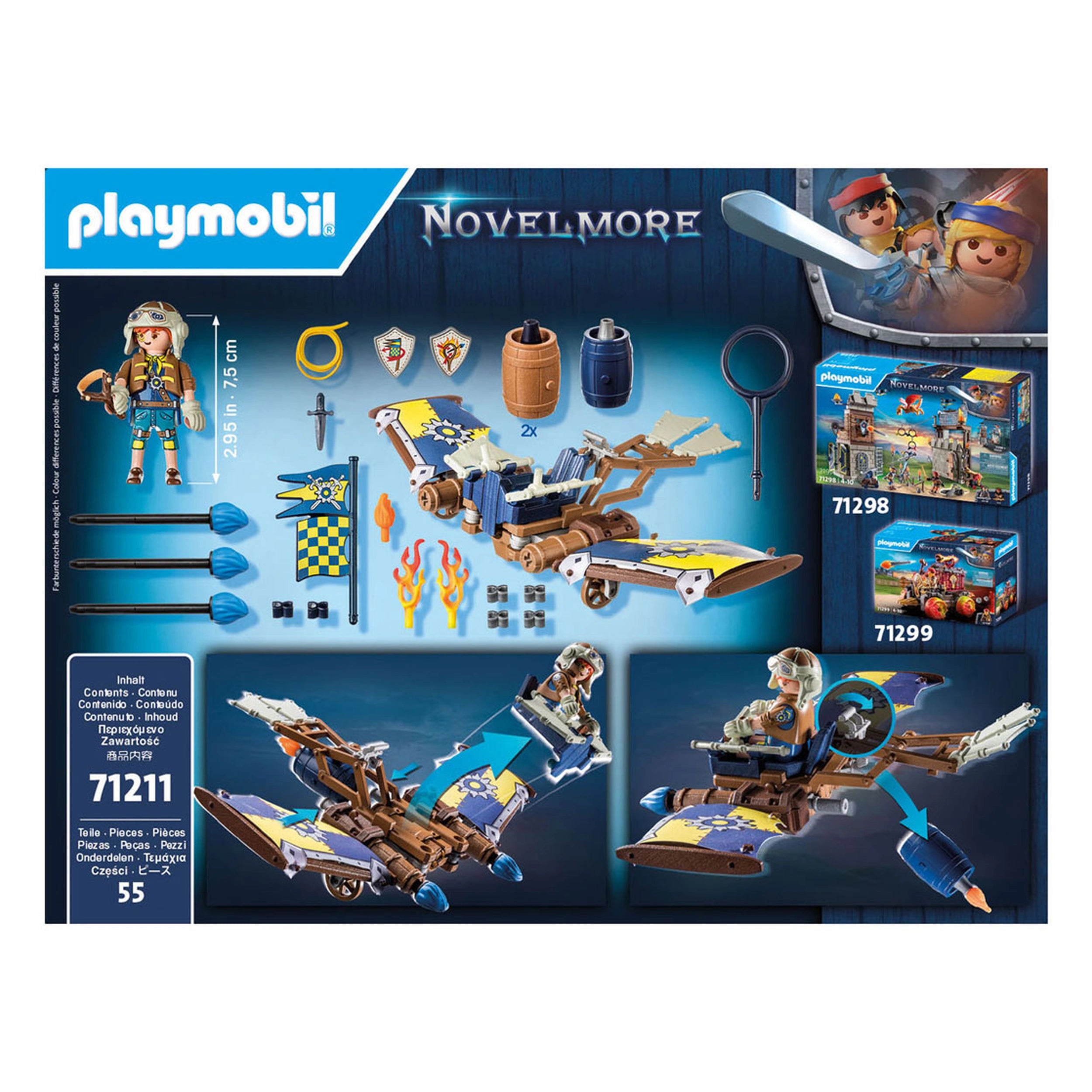 Playmobil Novelmore Dario'S Glider - 71211