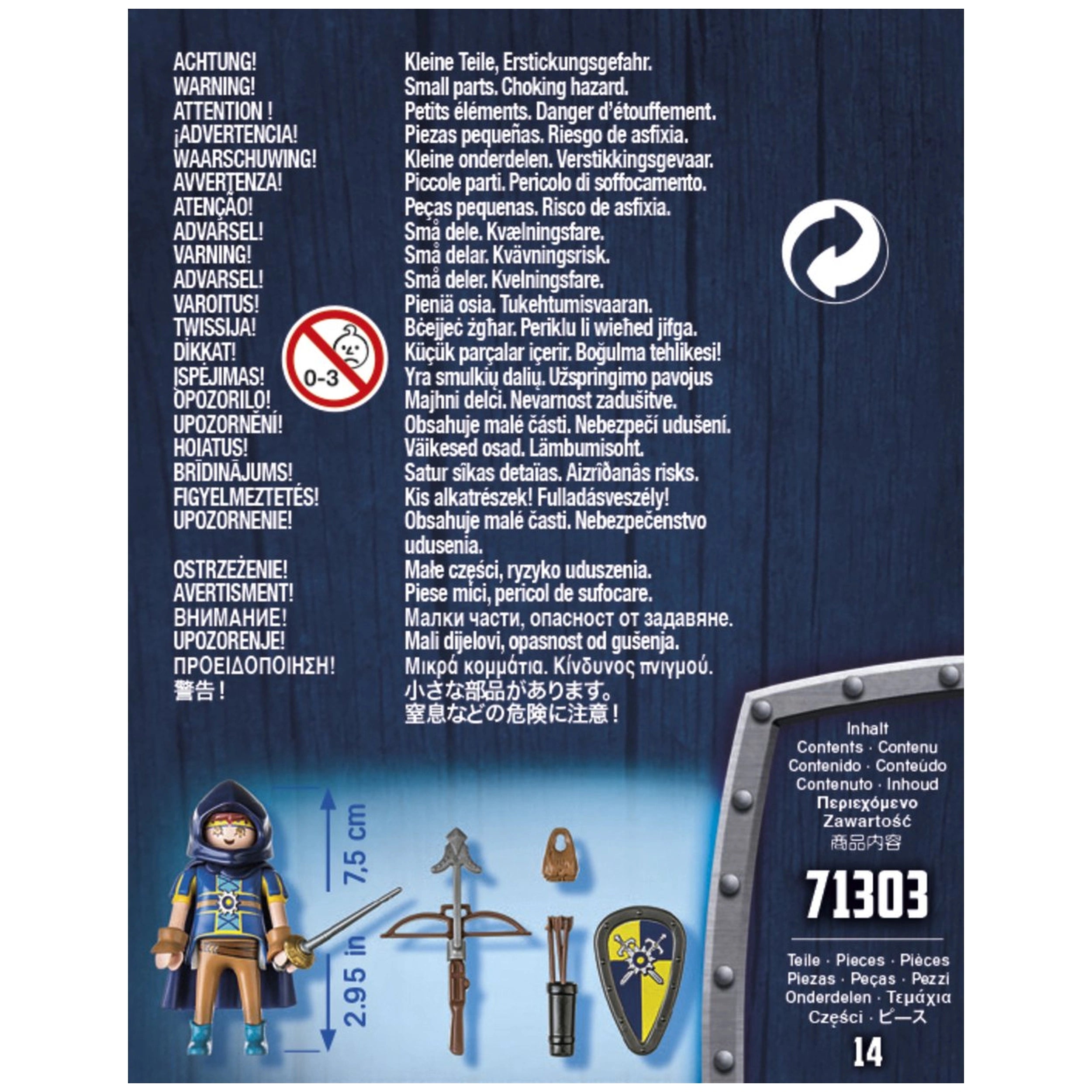 Playmobil Novelmore - Gwynn With Combat Equipment - 71303