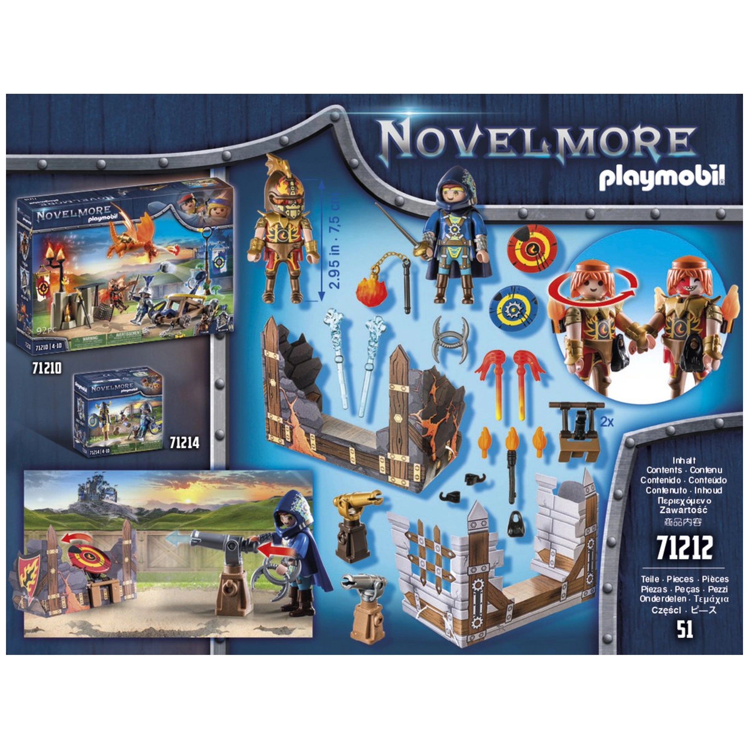 Playmobil Novelmore Vs. Burnham Raiders - Duel - 71212