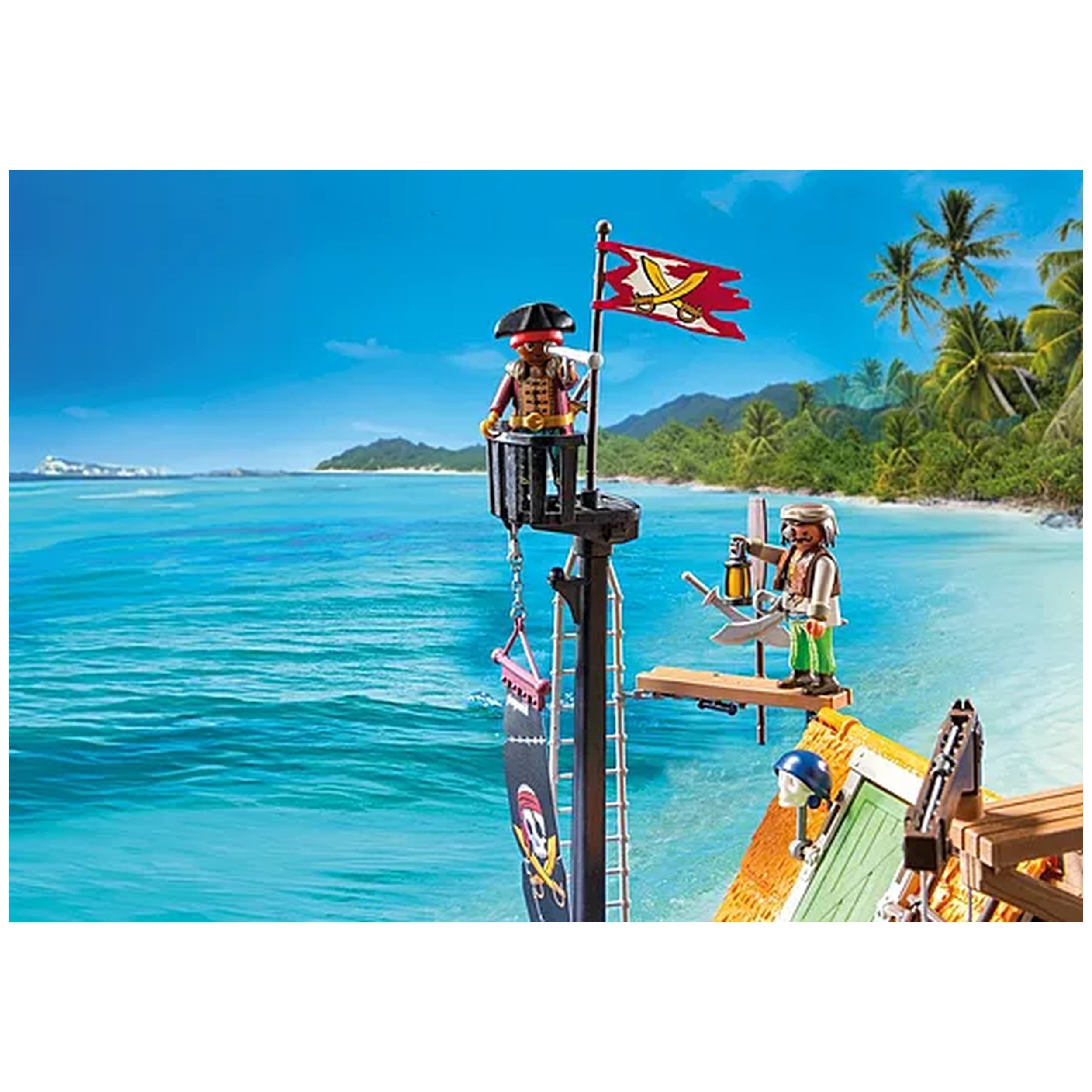 Playmobil - Puerto Pirata - Juguetes - Juegos de Construcción