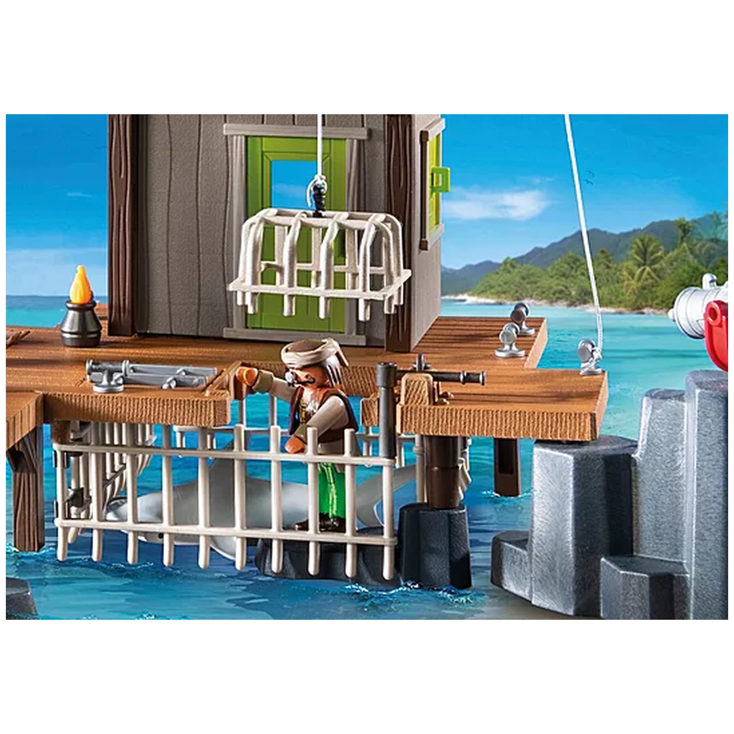 Playmobil - Puerto Pirata - Juguetes - Juegos de Construcción