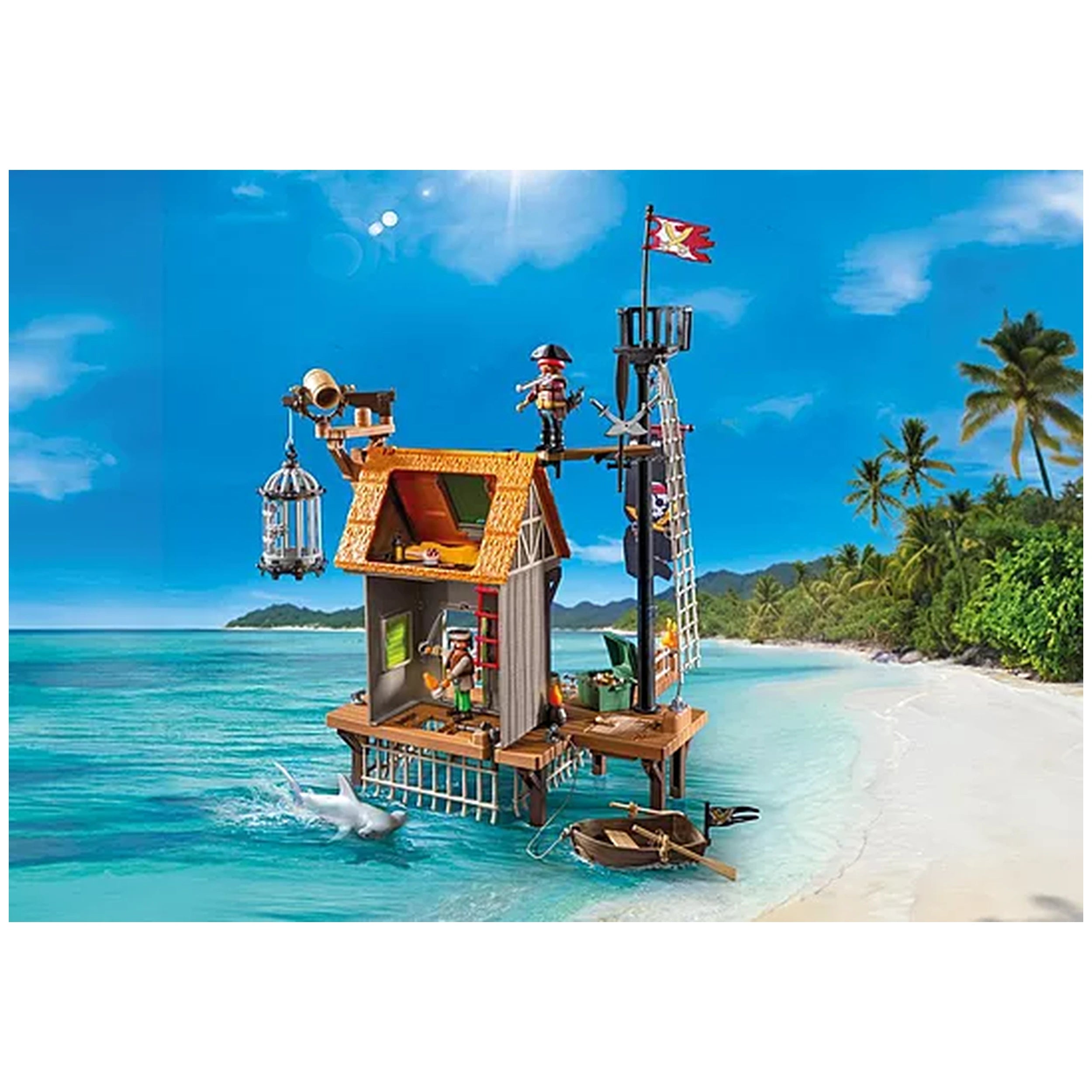 Playmobil - Puerto Pirata - Juguetes - Juegos de Construcción