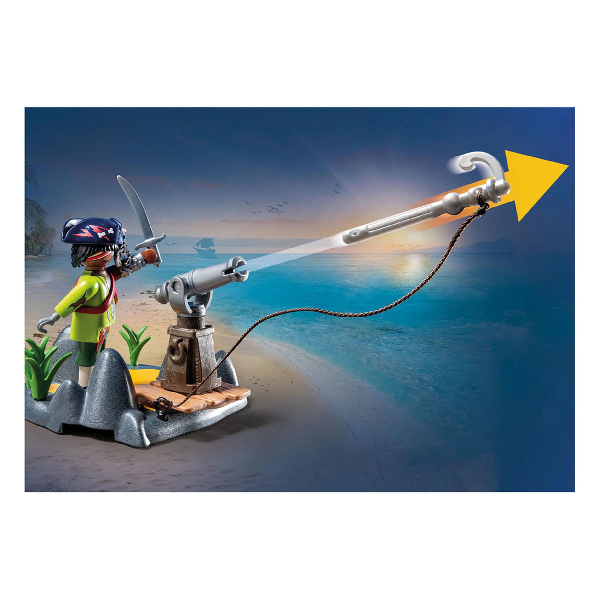 Playmobil Pirates Battle Against The Giant Crab - 71532