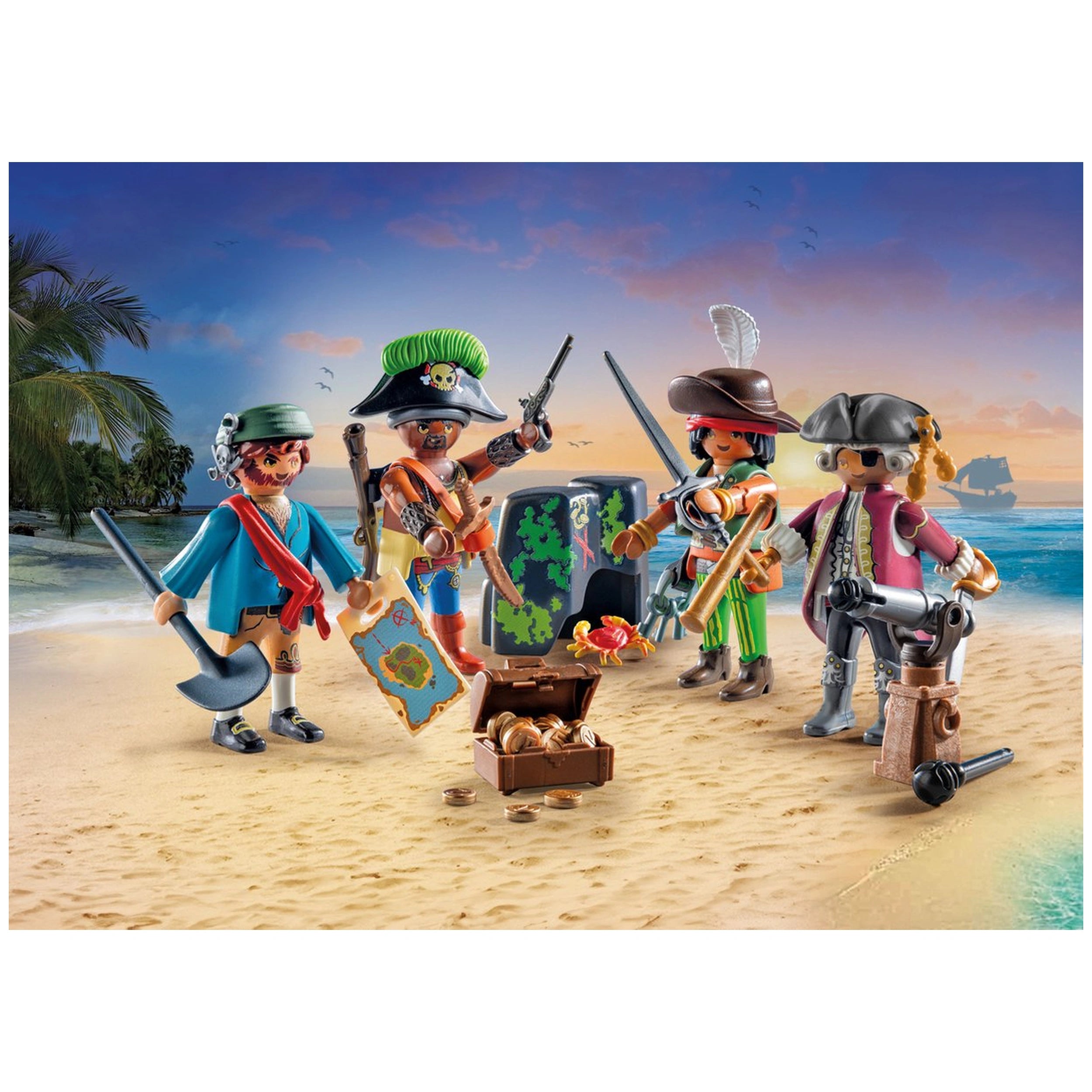 Playmobil Piratas Mis Figuras: Piratas - 71533