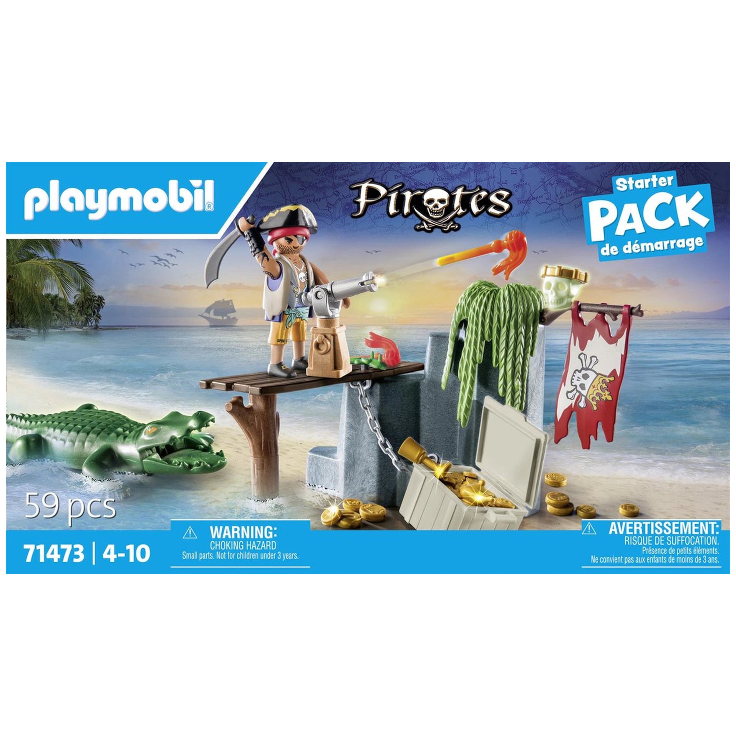 Playmobil Pirates Pirate With Alligator - 71473