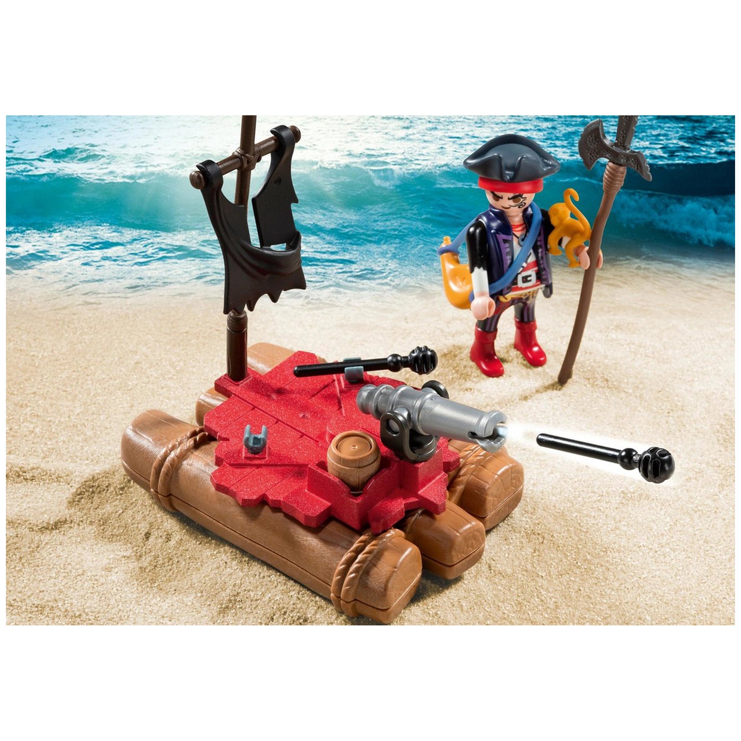 Playmobil Piratas Funda para Balsa - 5655
