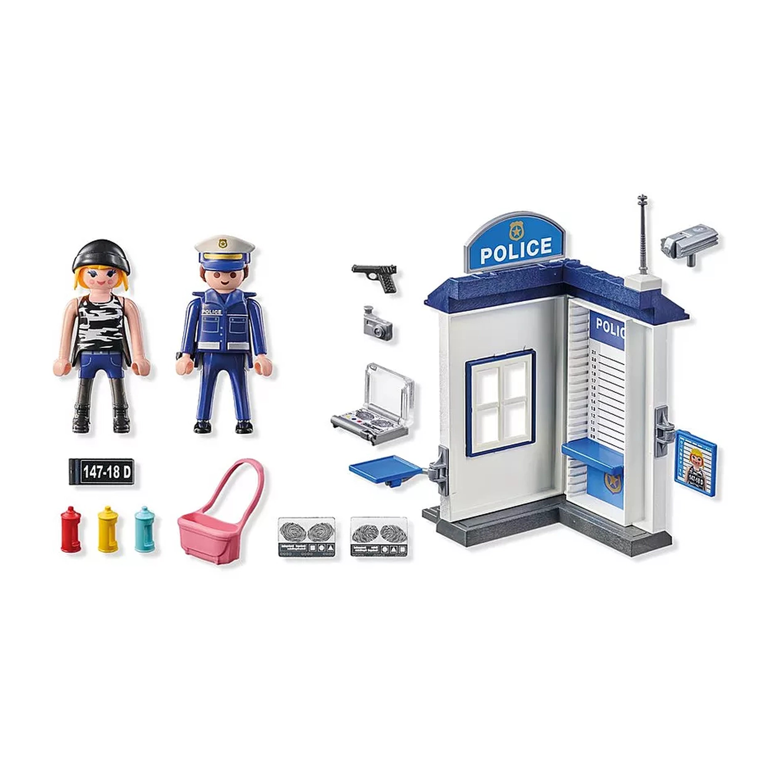 Playmobil - Police Interrogation Room - Toy Playsets
