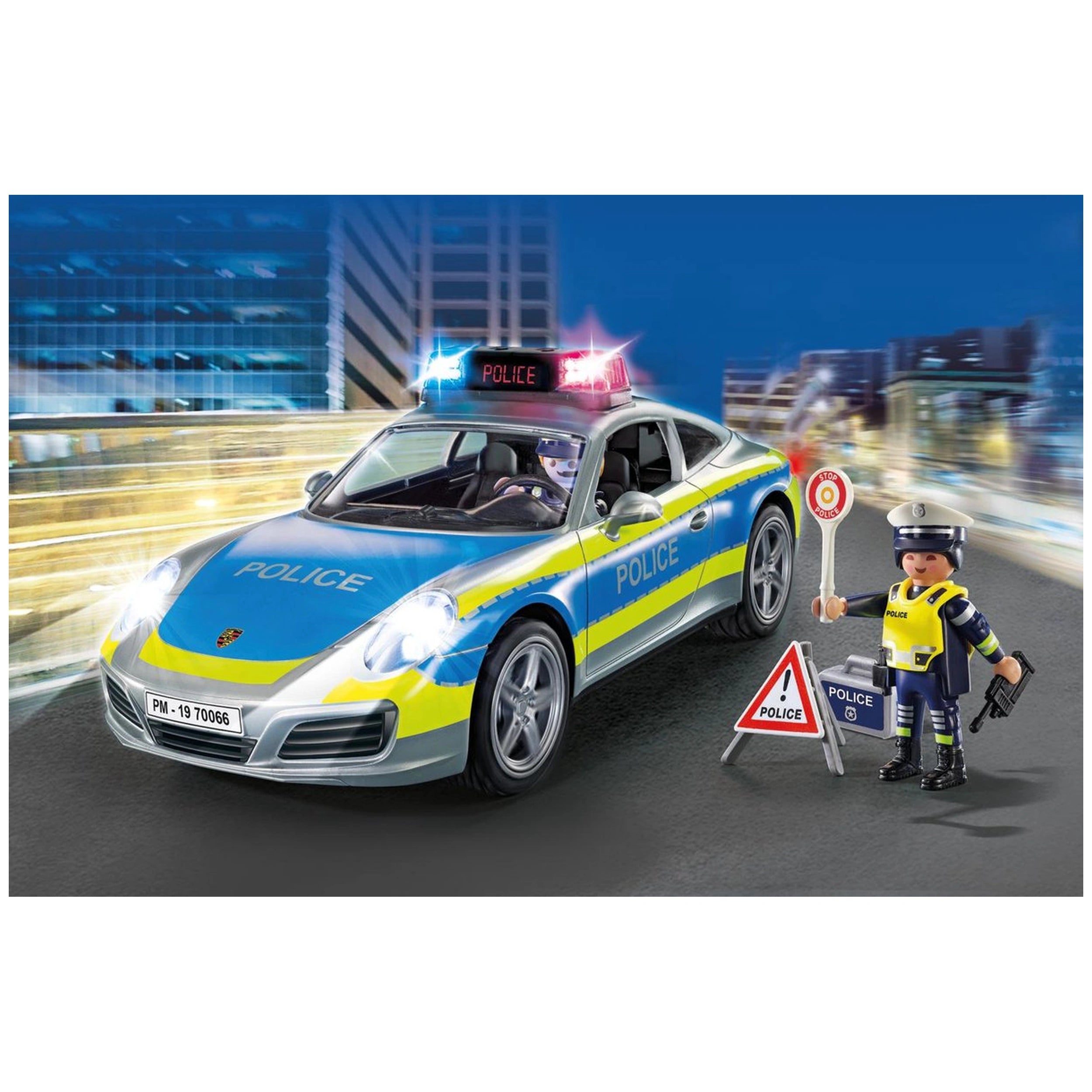 Playmobil Porsche 911 Carrera 4S Police - 70066