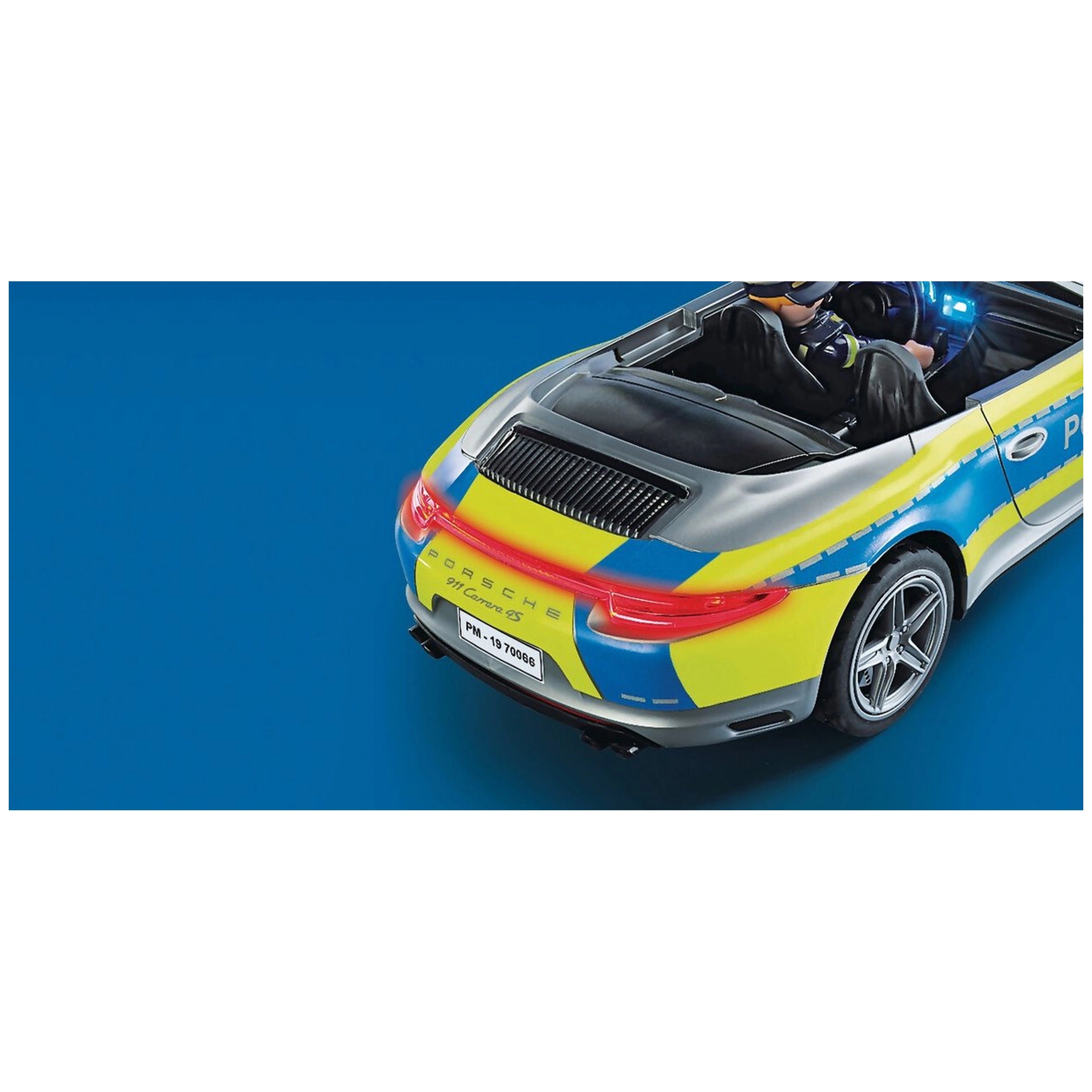 Playmobil Porsche 911 Carrera 4S Police - 70066