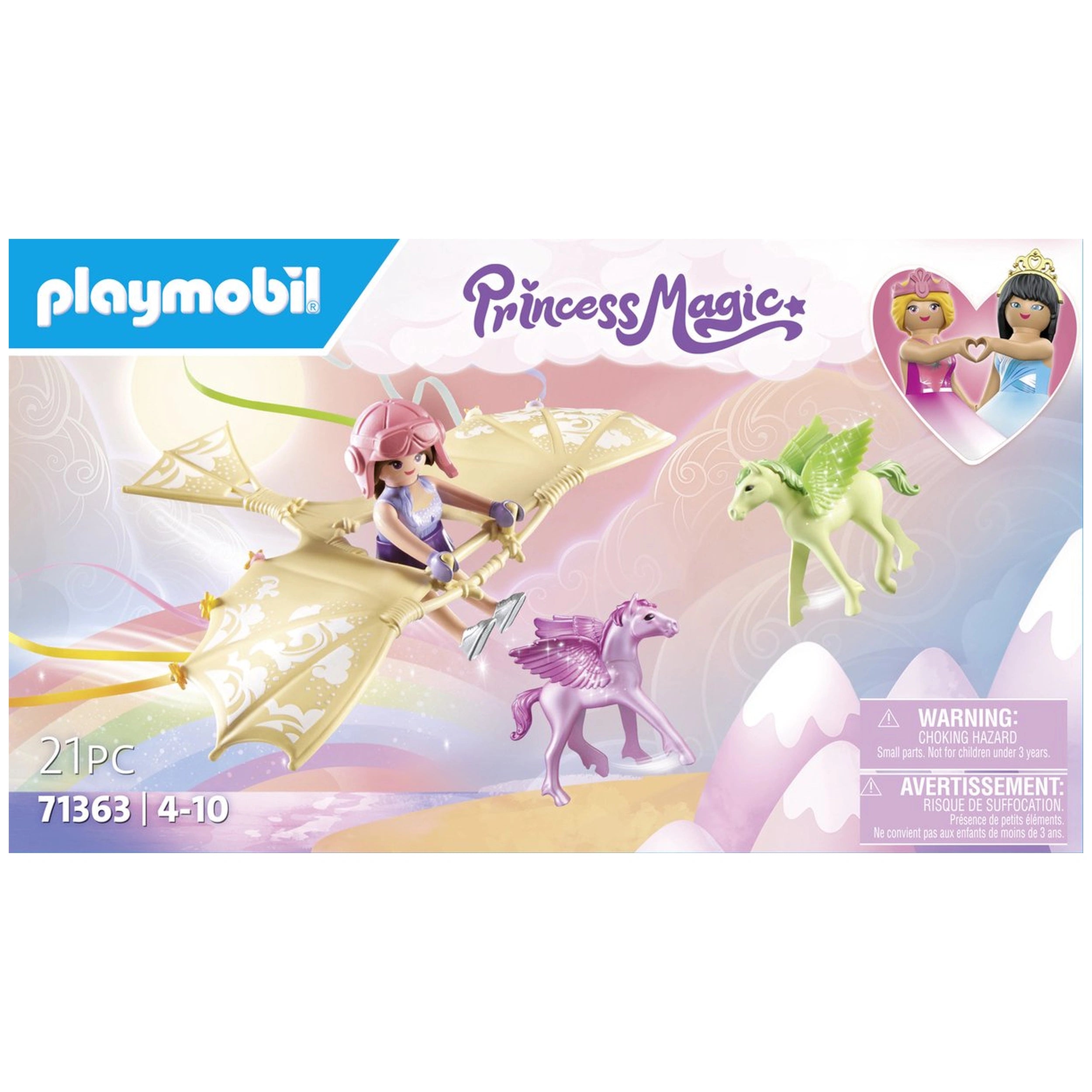 Playmobil Princess Magic Outing With Pegasus Foals - 71363