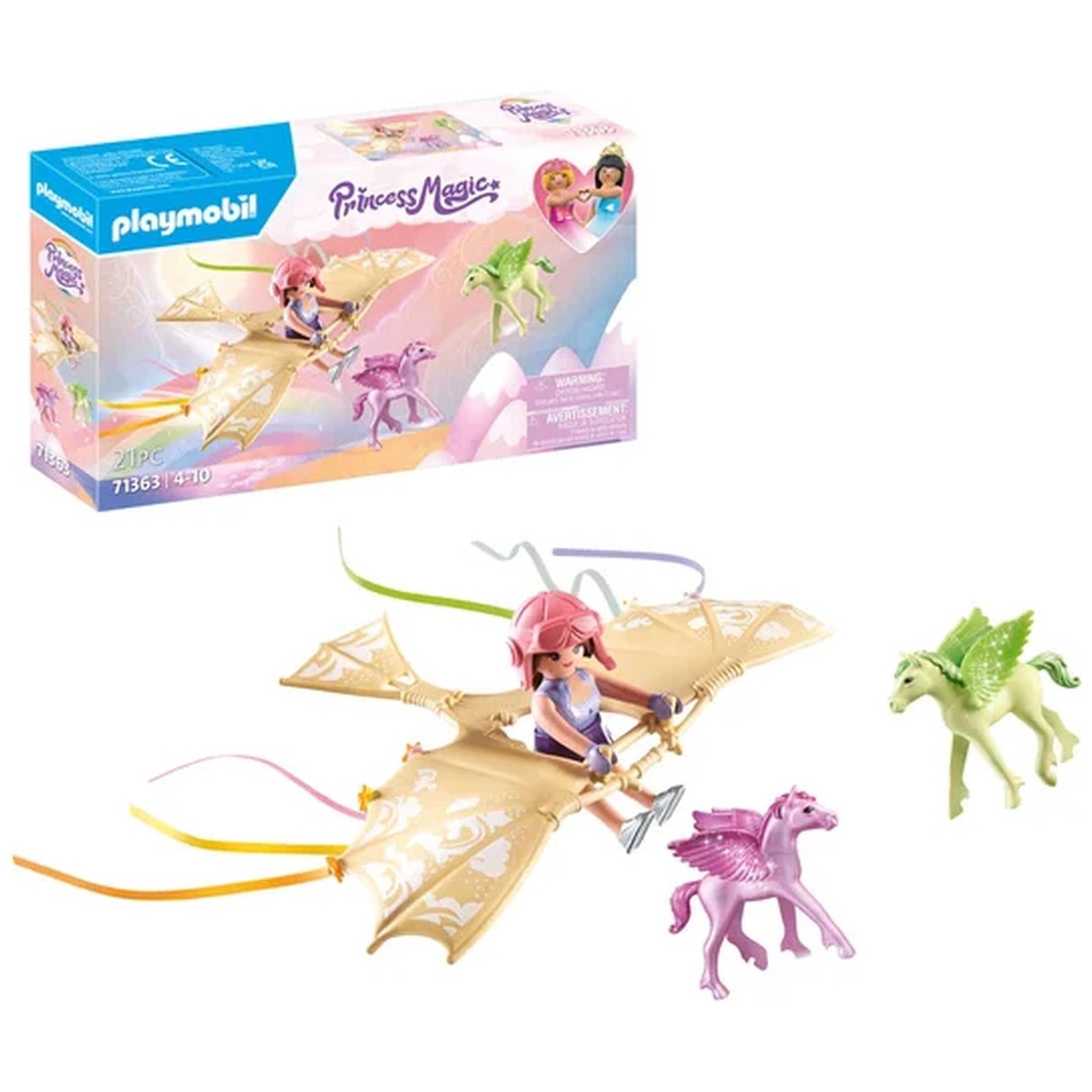 Playmobil Princess Magic Outing With Pegasus Foals - 71363