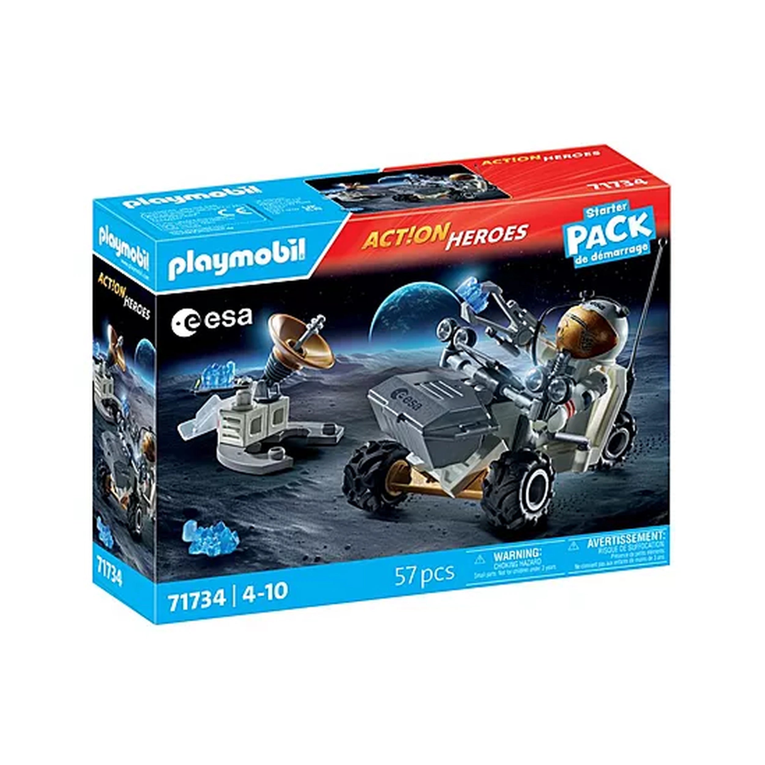 Playmobil - Paquete de inicio de misión espacial - Juegos de juguetes