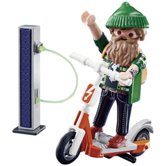 Playmobil Special Plus Hipster With E-Scooter - 70873