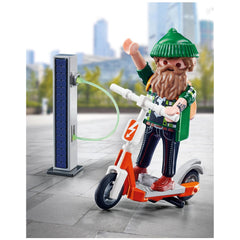 Playmobil Special Plus Hipster With E-Scooter - 70873