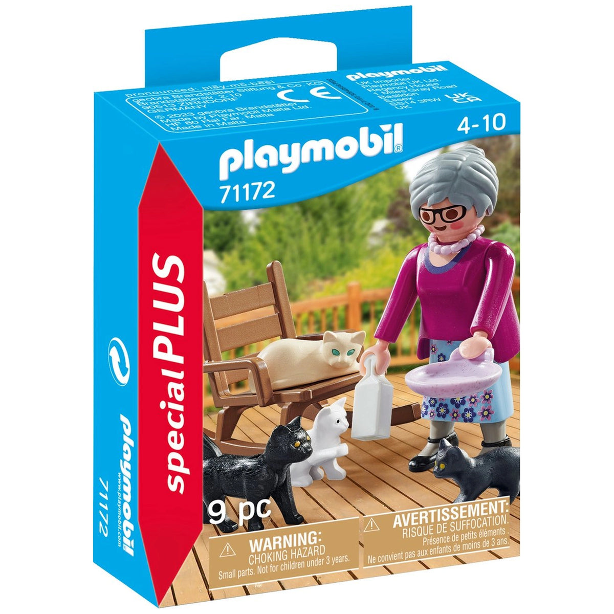 Playmobil Specials Abuela con Gatos - 71172