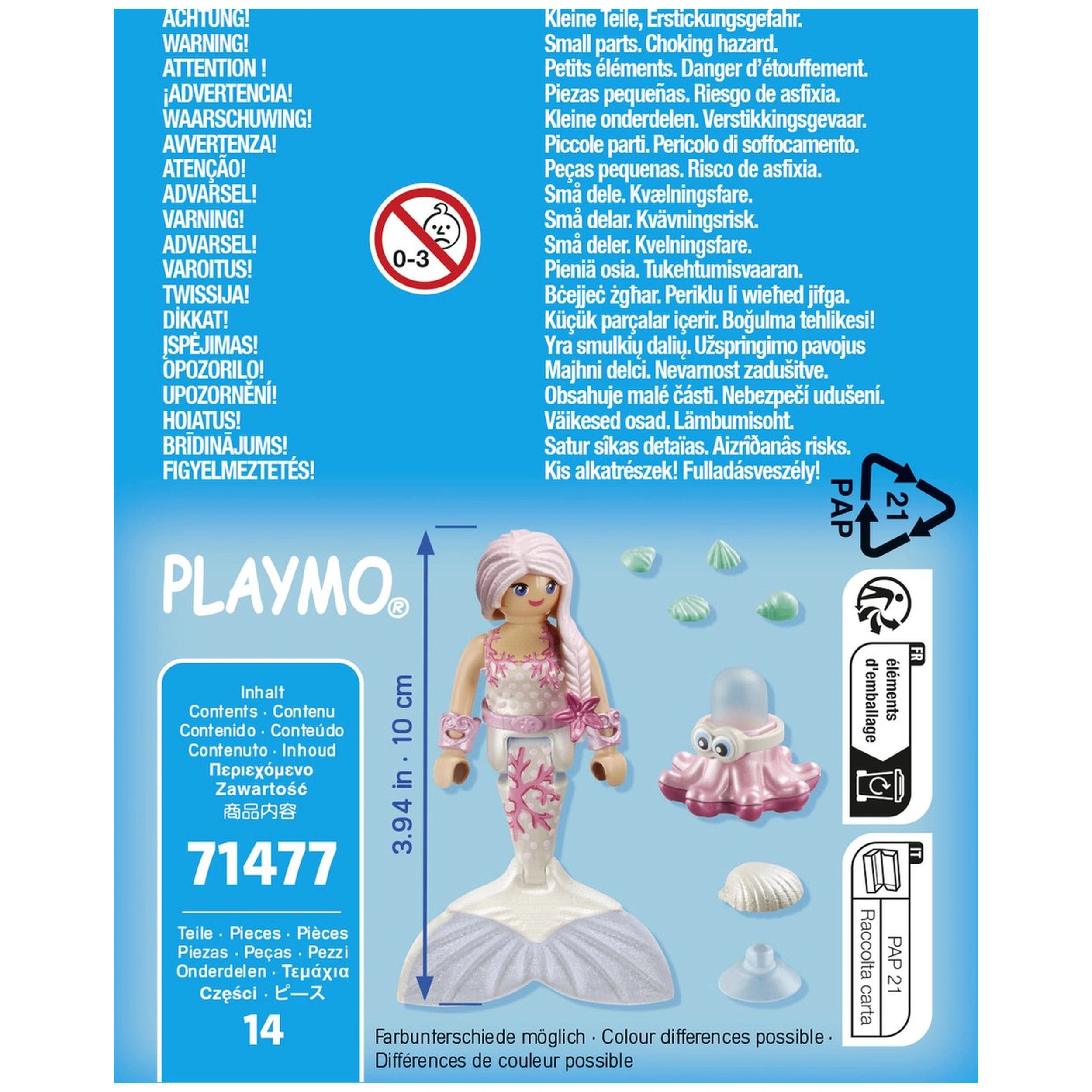 Playmobil Specials Mermaid With Spray Octopus - 71477