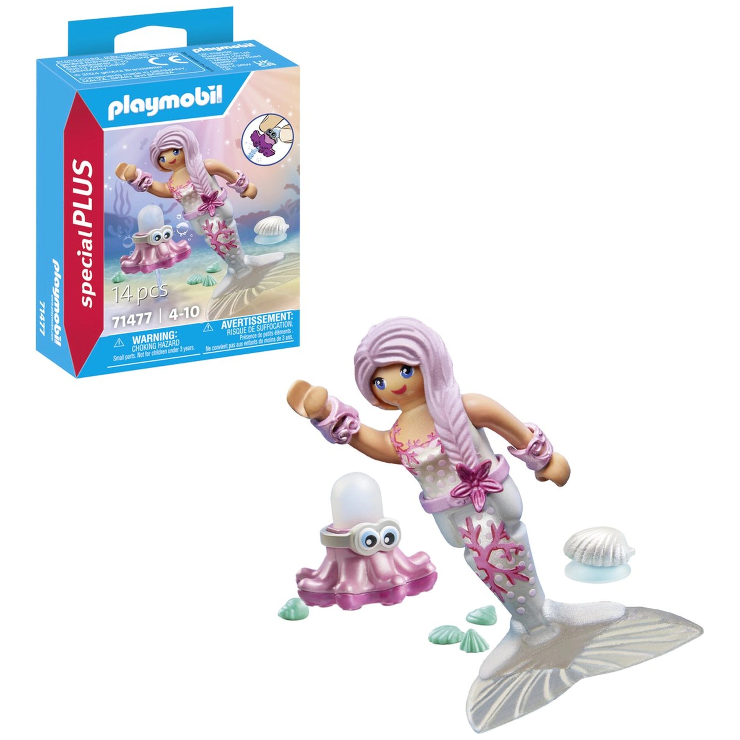 Playmobil Specials Mermaid With Spray Octopus - 71477