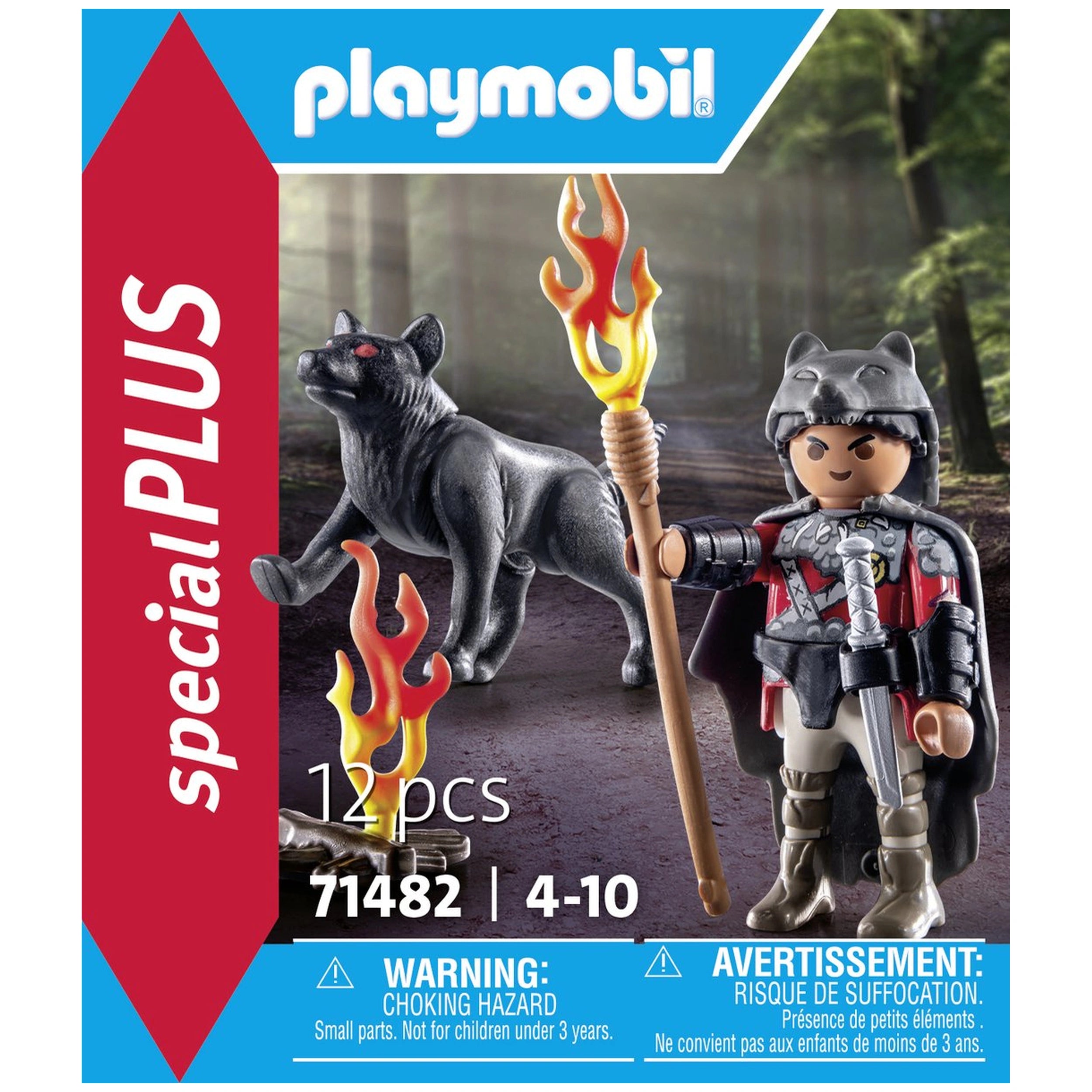 Playmobil Specials Warrior With Wolf - 71482
