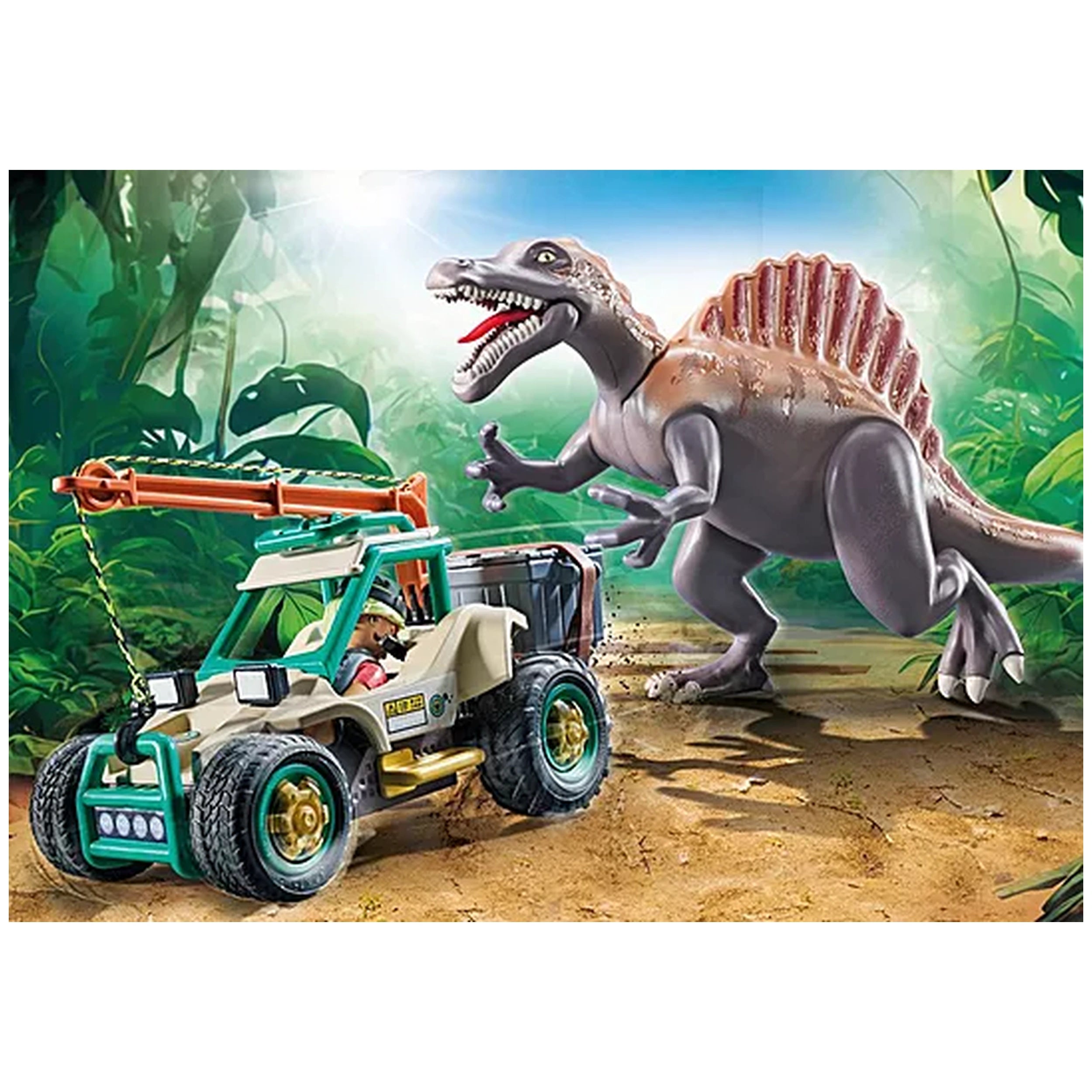 Playmobil - Spinosaurus-Attack - Toy-Playsets