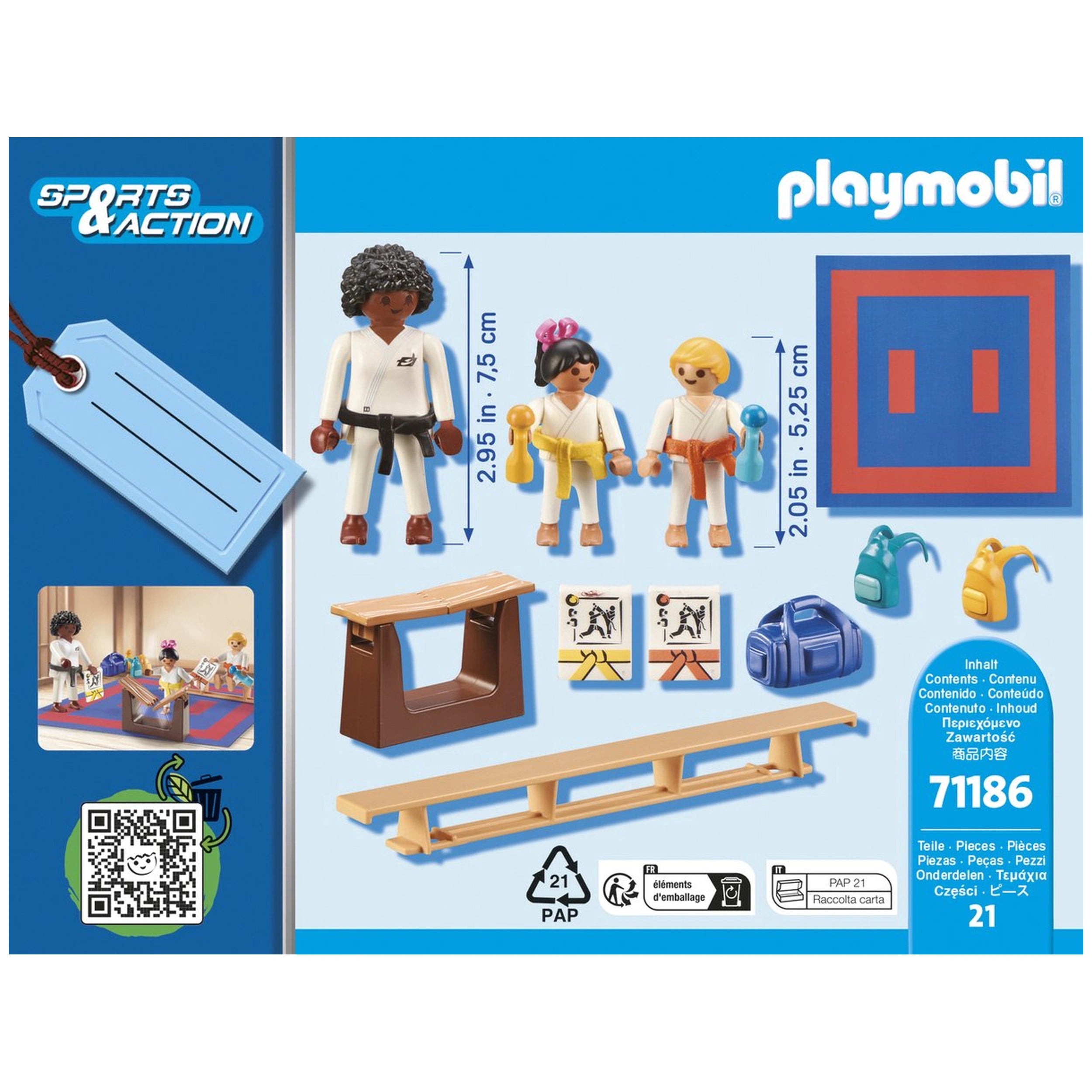 Playmobil Sport & Action Karate Training - 71186