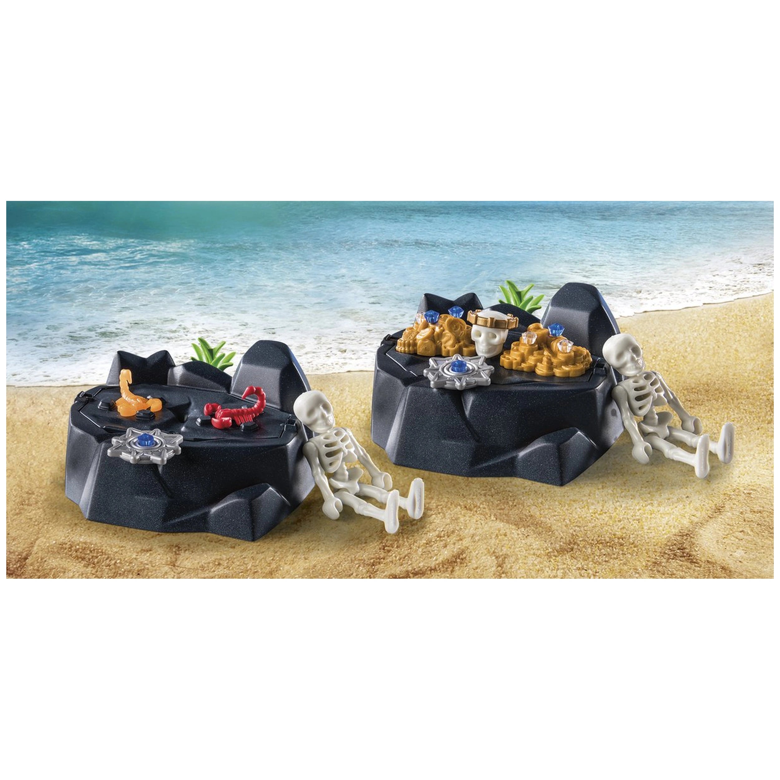 Playmobil Starter Pack Pirate With Rowing Boat - 71254